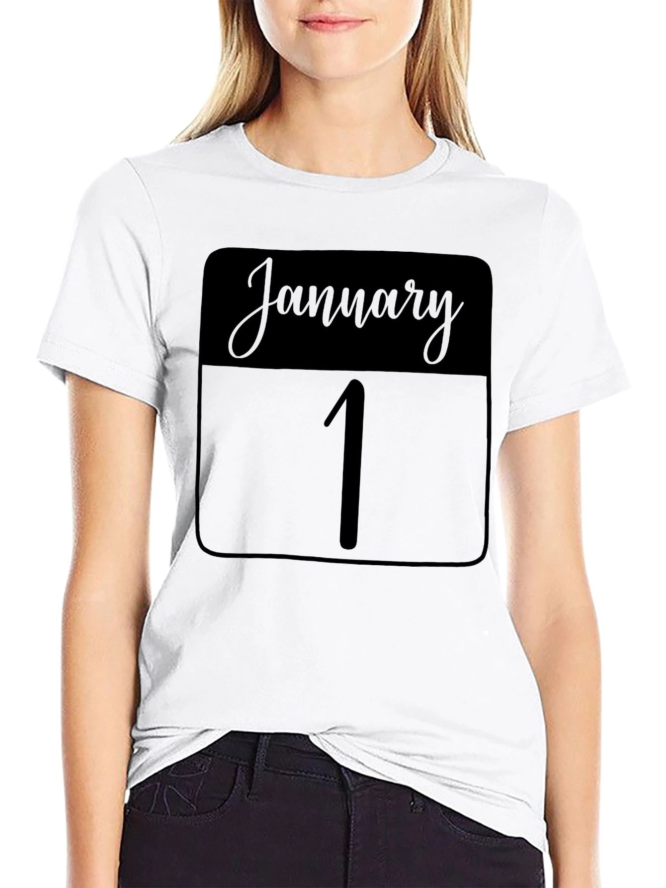 January 1st Date Graphic Tee