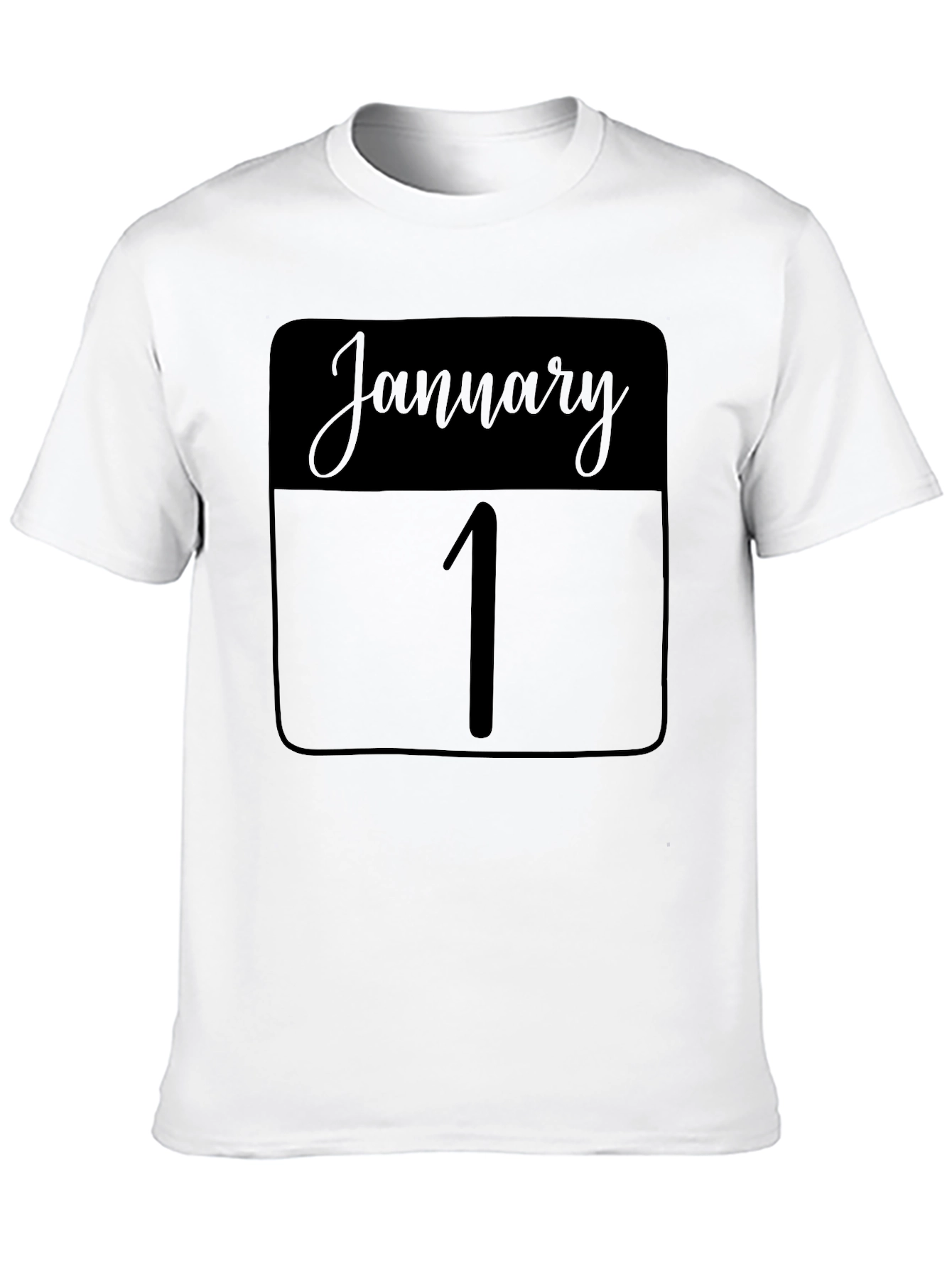 January 1st Date Graphic Tee