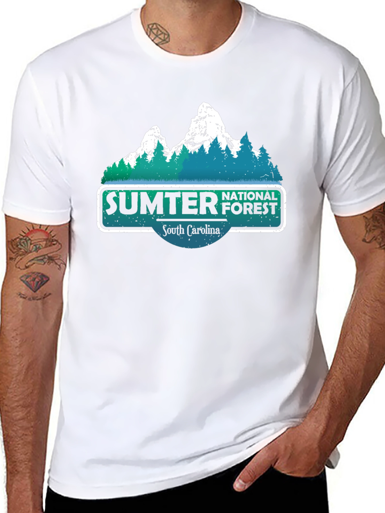Sumter National Forest Graphic T-Shirt