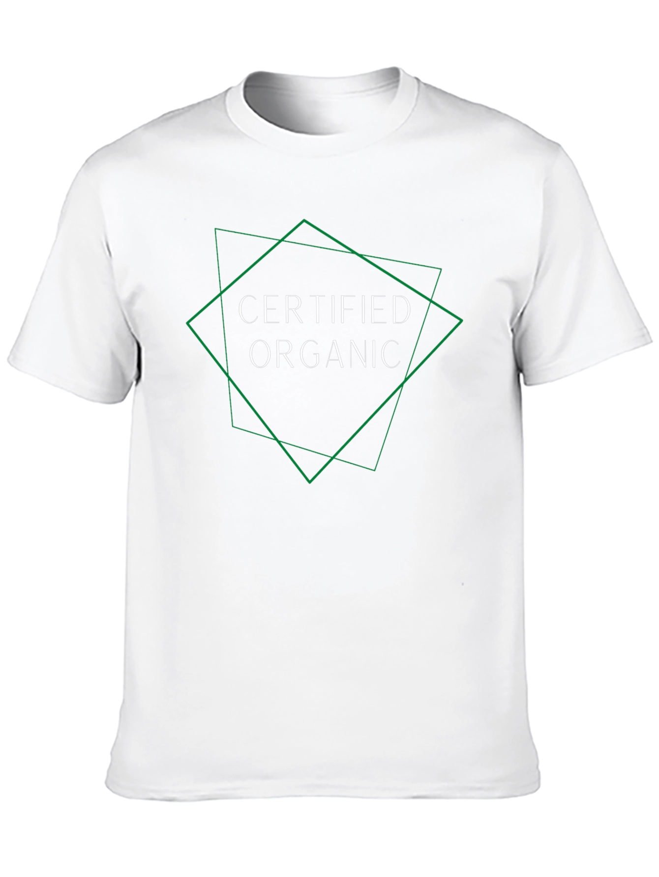 Certified Organic Graphic T-Shirt - Black