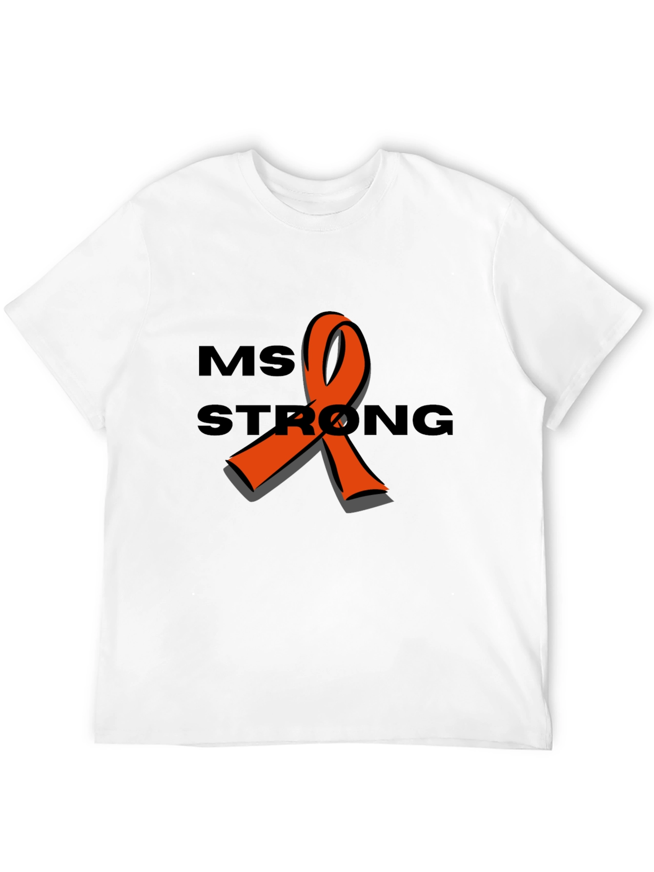 MS Strong Awareness Ribbon Graphic T-Shirt
