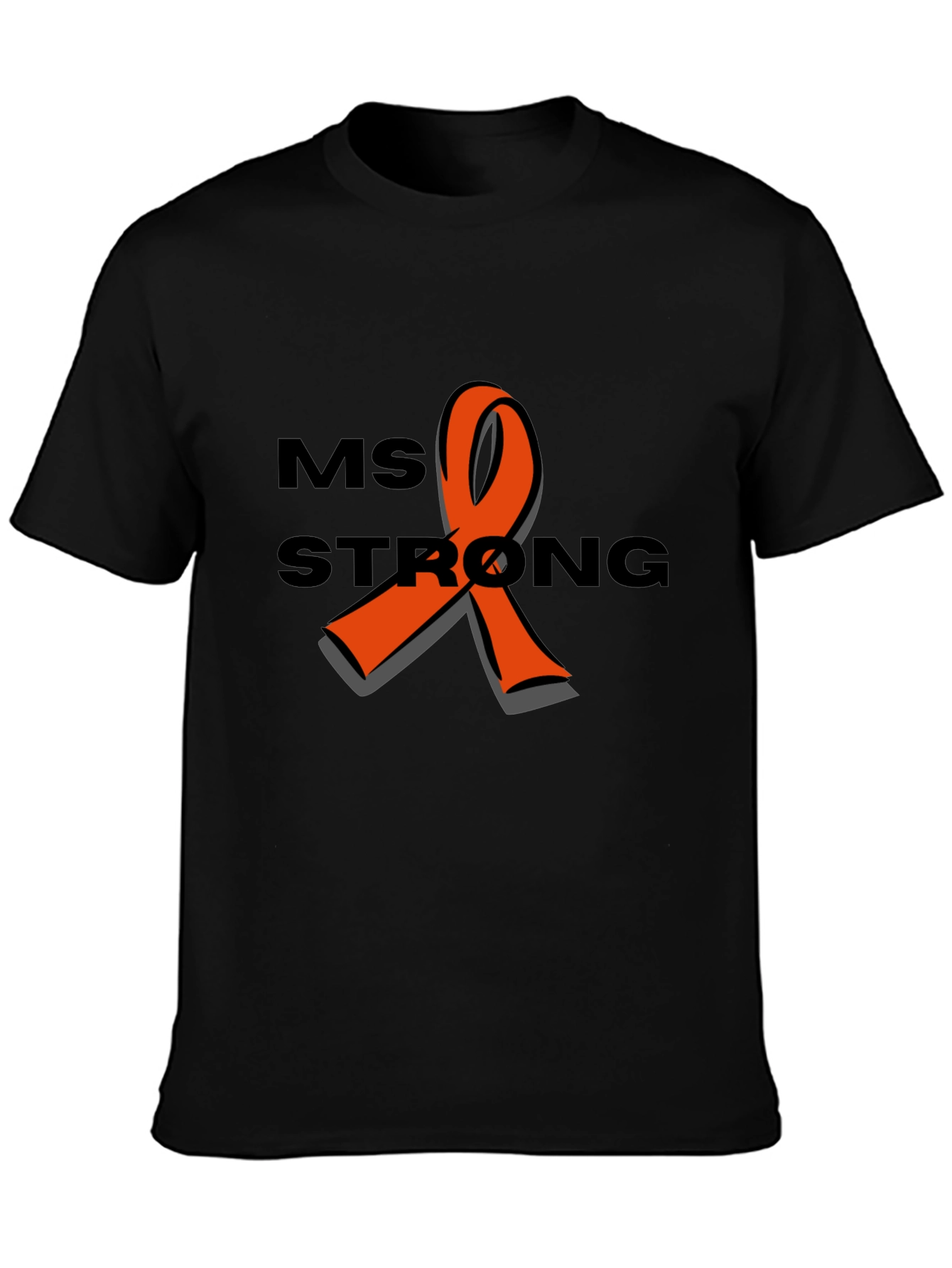 MS Strong Awareness Ribbon Graphic T-Shirt