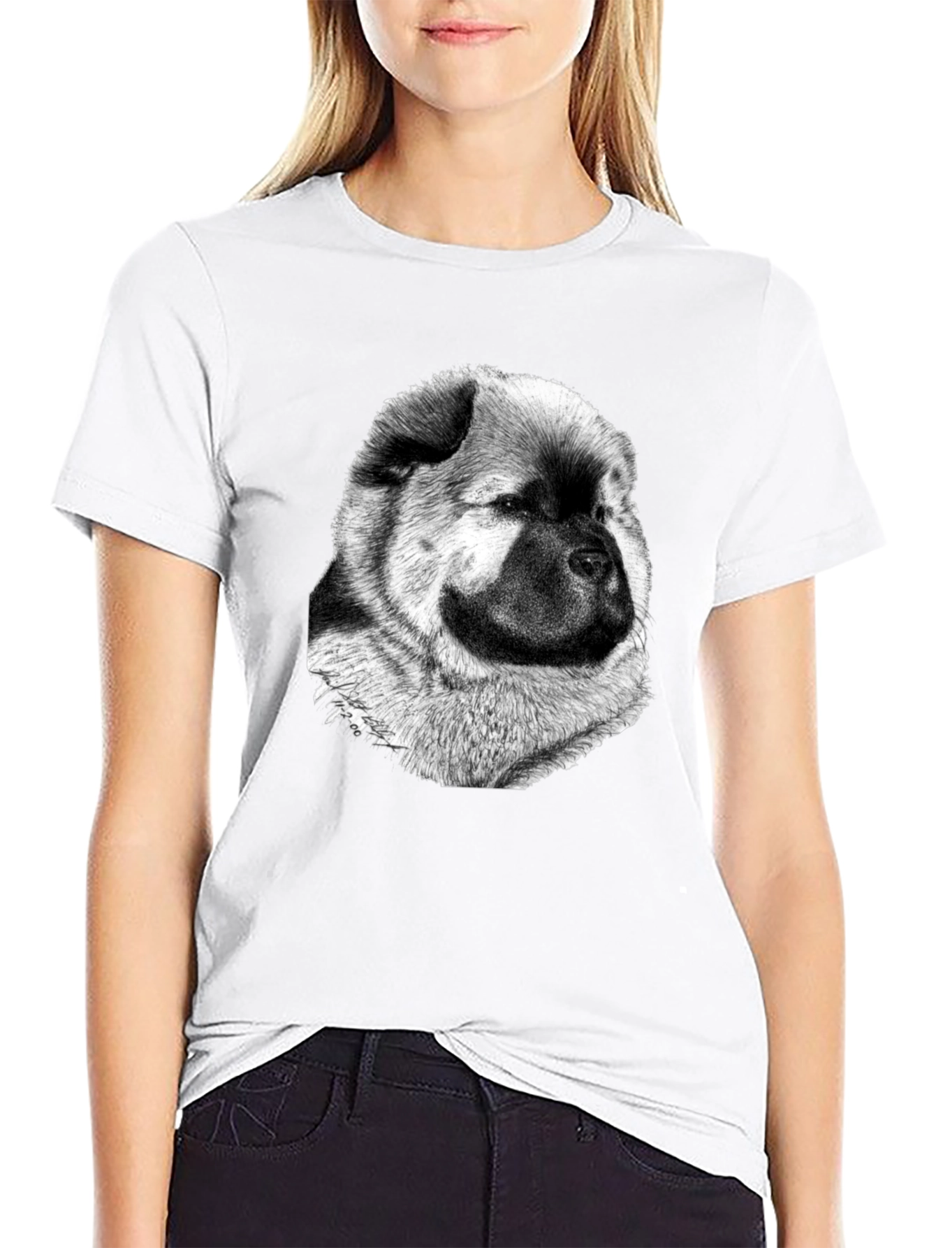 Chow Chow Dog Breed Graphic T-Shirt