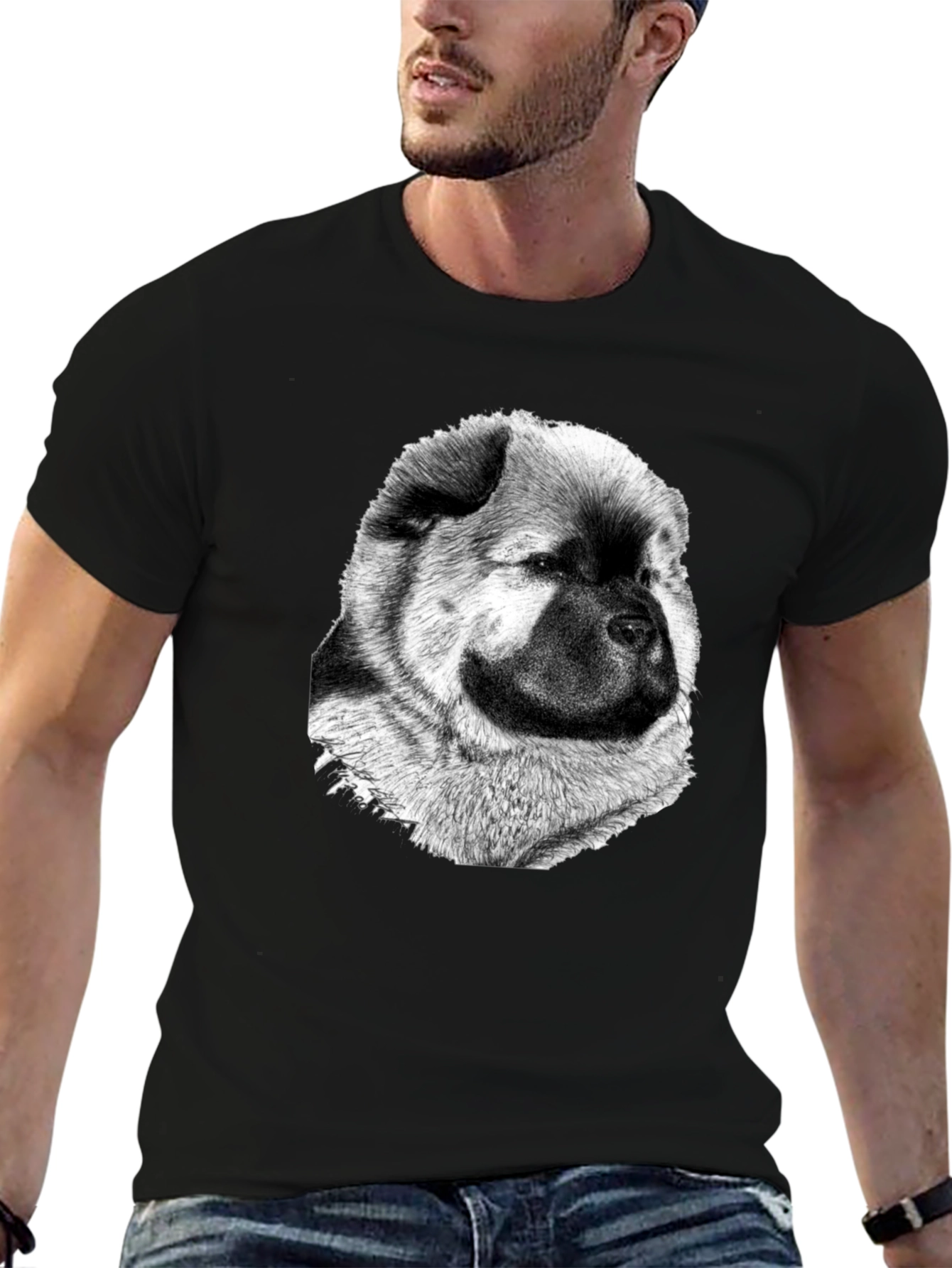 Chow Chow Dog Breed Graphic T-Shirt
