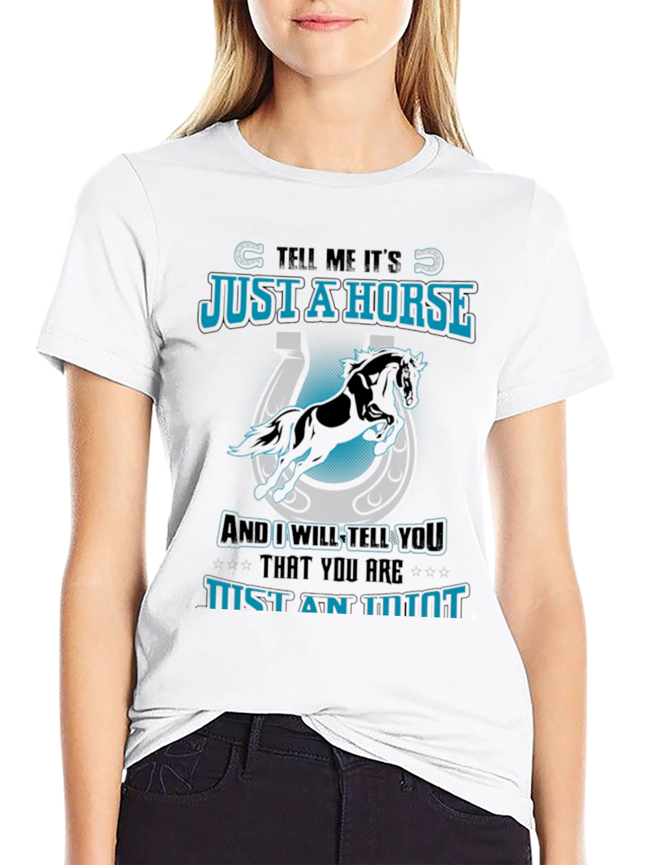 Just a Horse Tee - Animal Lover T-Shirt