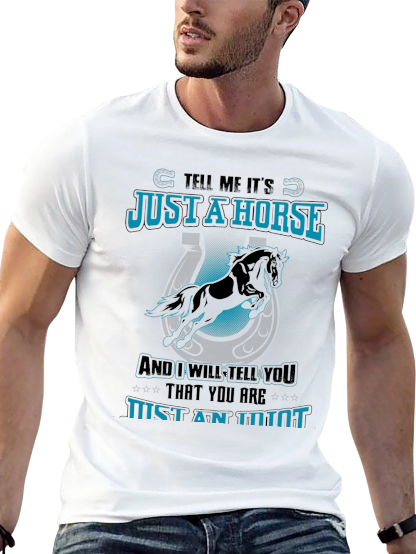 Just a Horse Tee - Animal Lover T-Shirt