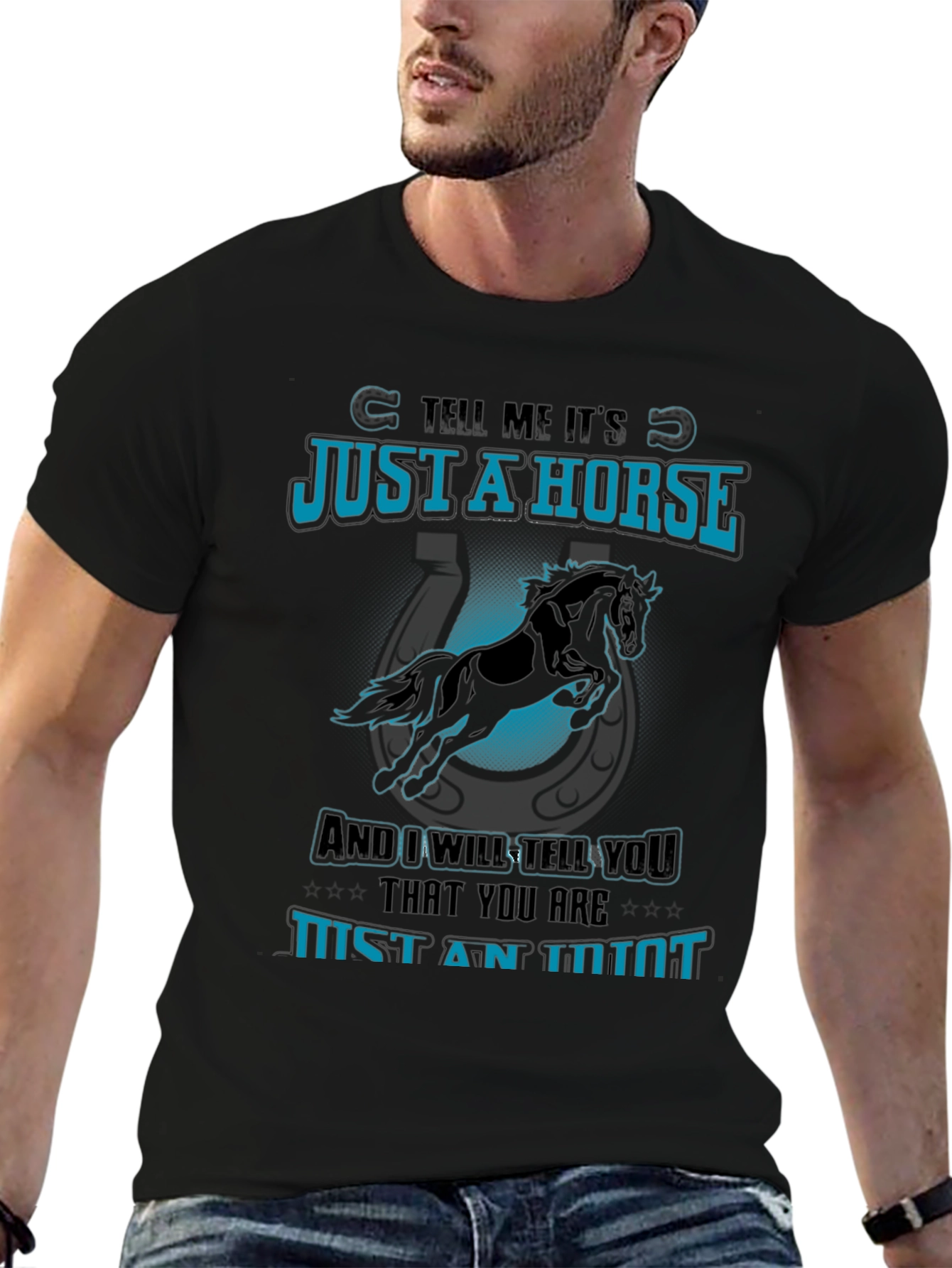 Just a Horse Tee - Animal Lover T-Shirt