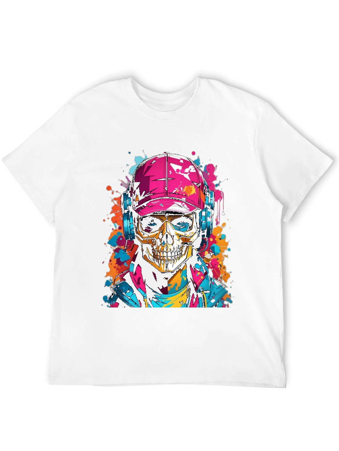 Skull Graphic Tee - Urban Style