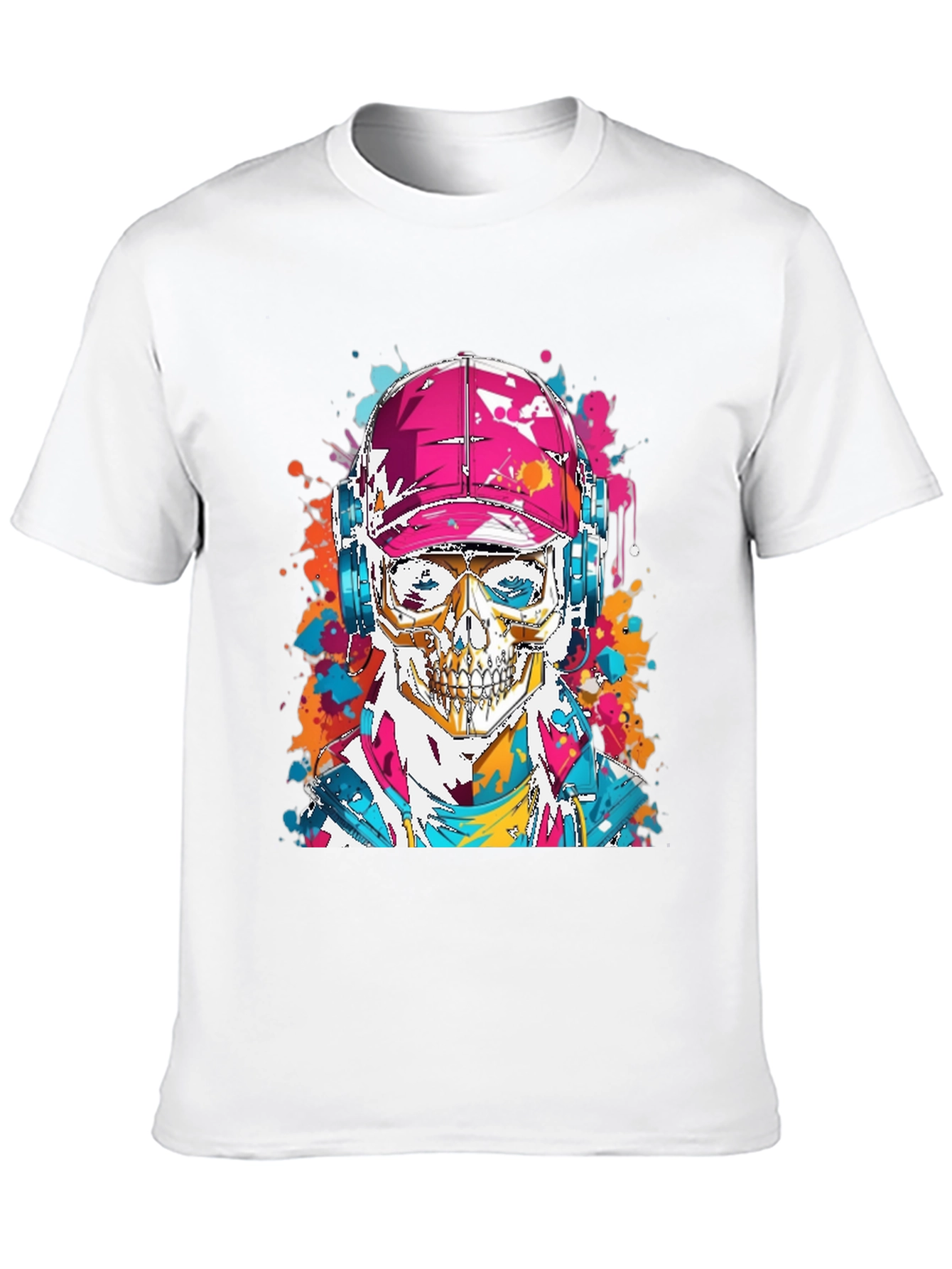 Skull Graphic Tee - Urban Style