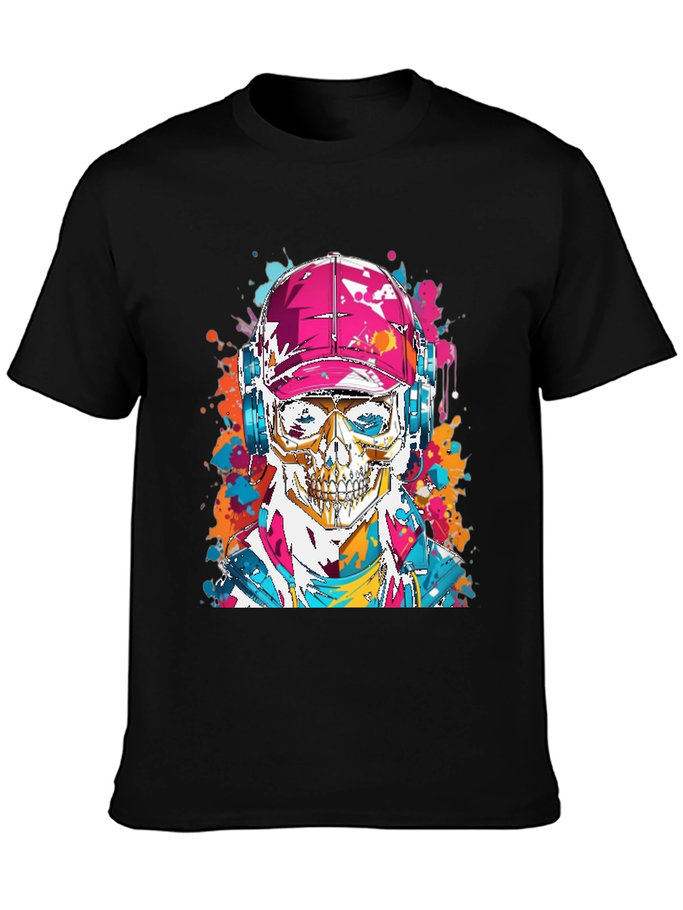 Skull Graphic Tee - Urban Style