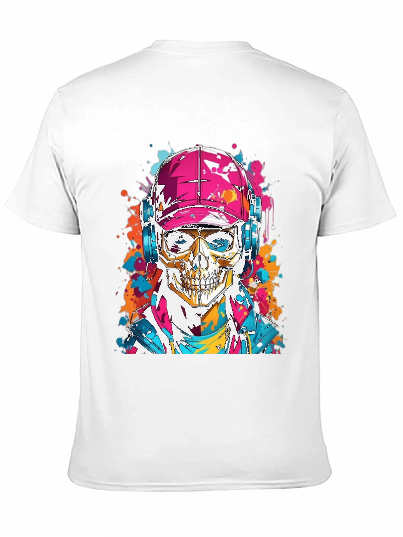 Skull Graphic Tee - Urban Style