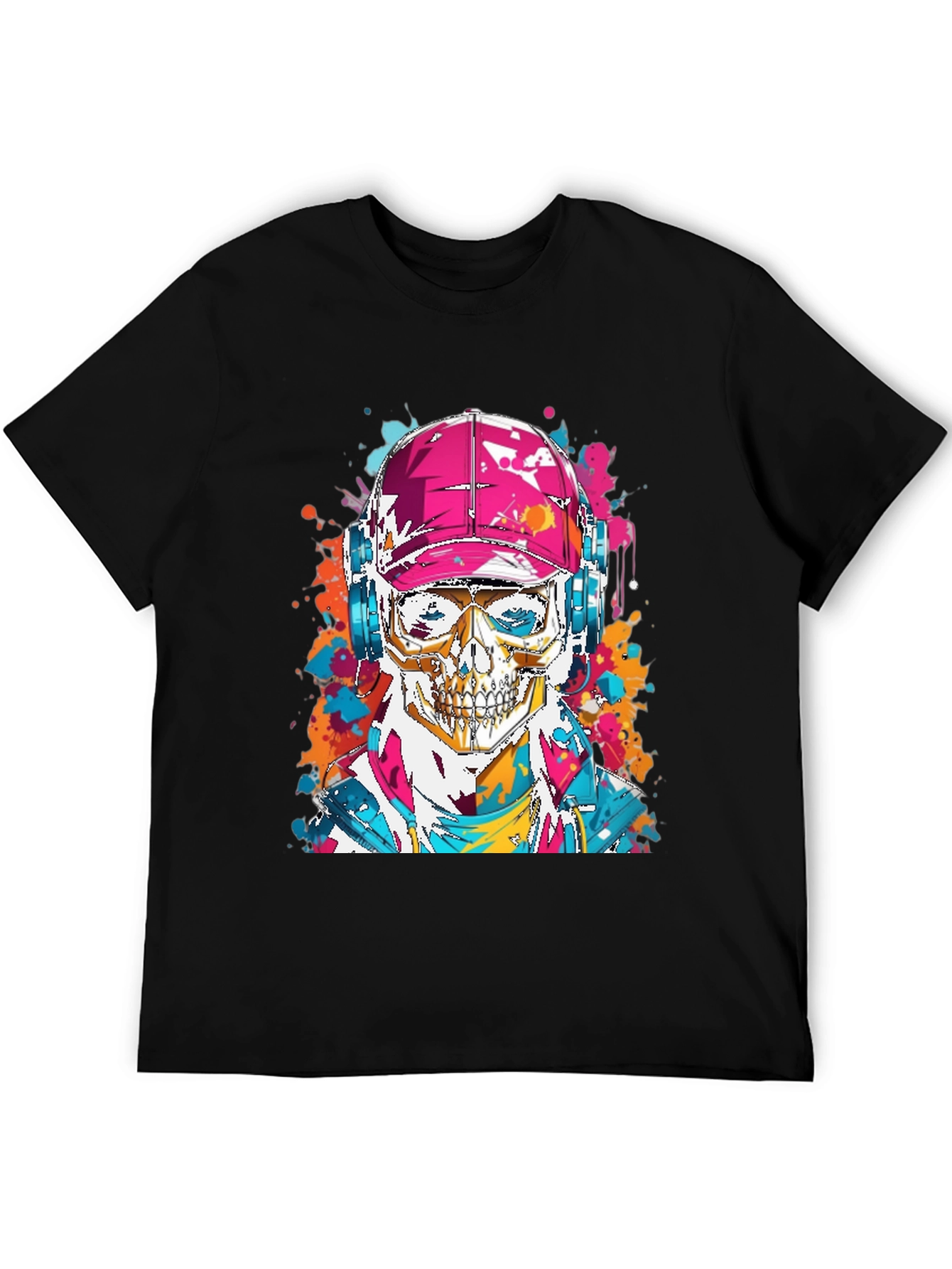 Skull Graphic Tee - Urban Style