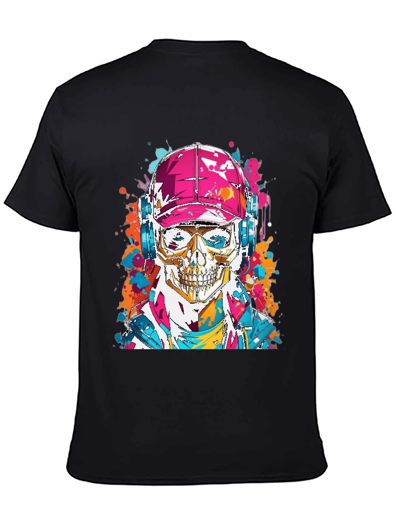 Skull Graphic Tee - Urban Style