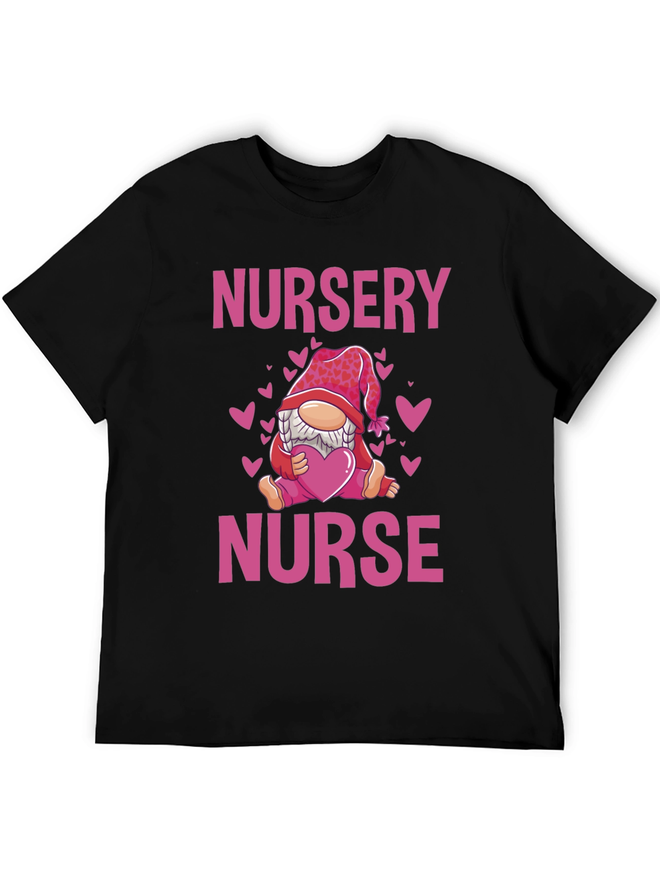 Nursery Nurse Valentines Day T-Shirt