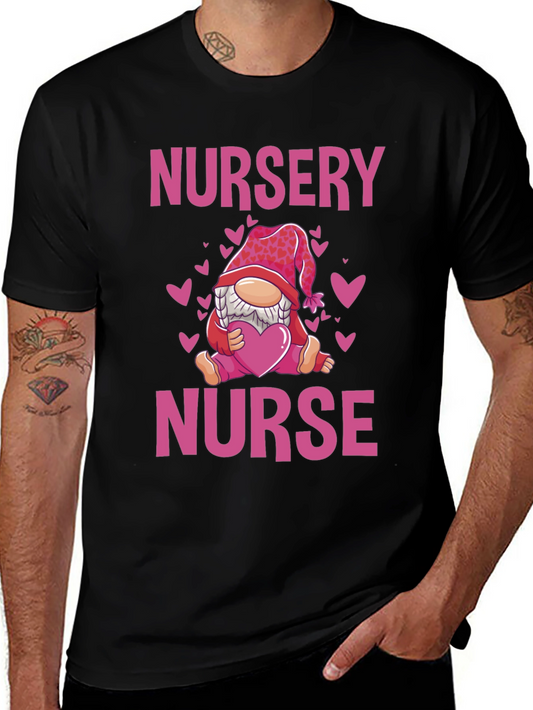 Nursery Nurse Valentines Day T-Shirt