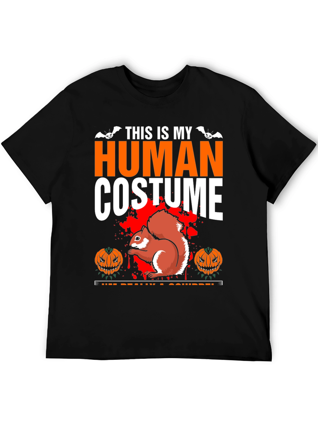 Squirrel Halloween Costume T-Shirt