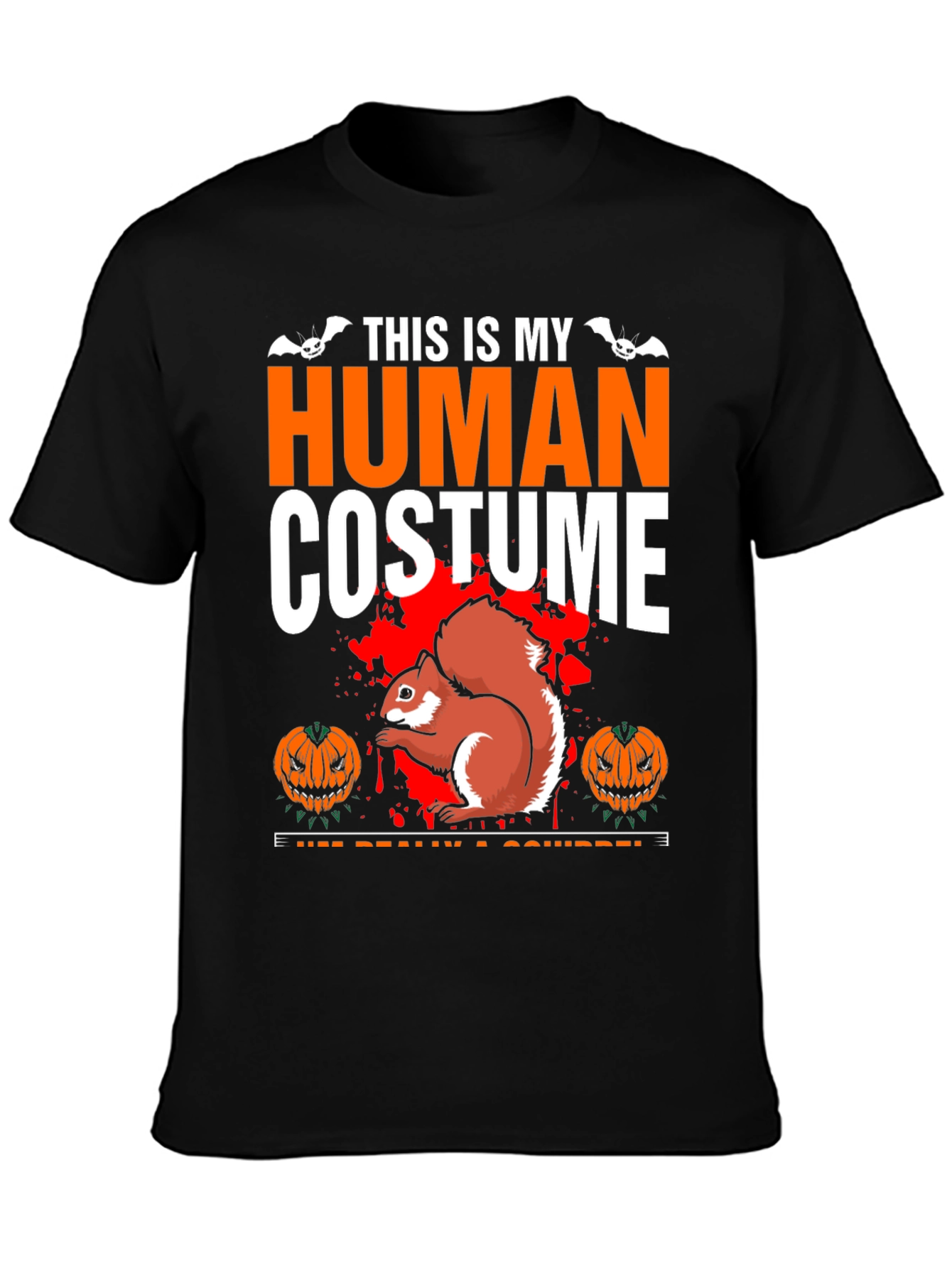 Squirrel Halloween Costume T-Shirt