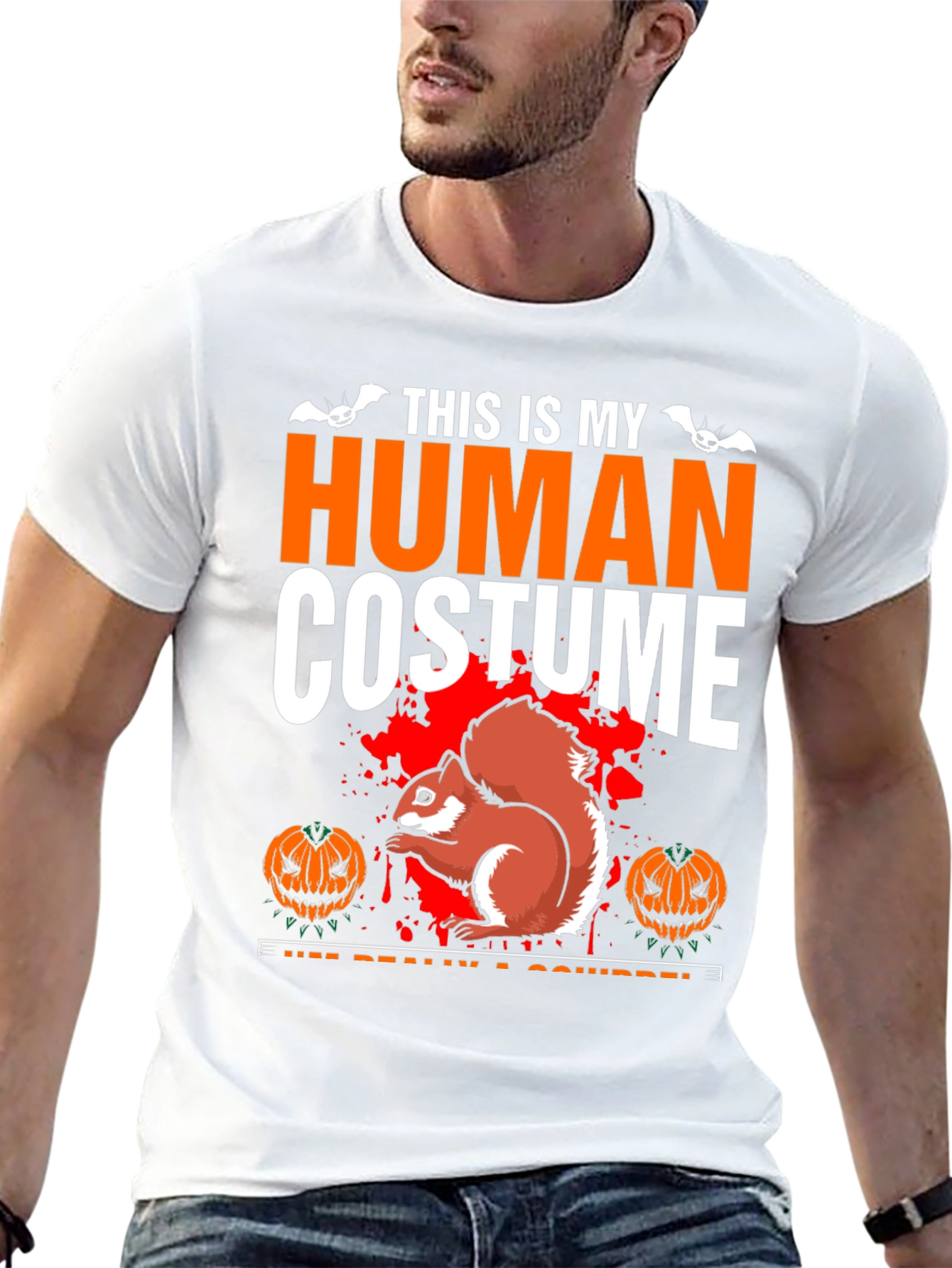 Squirrel Halloween Costume T-Shirt
