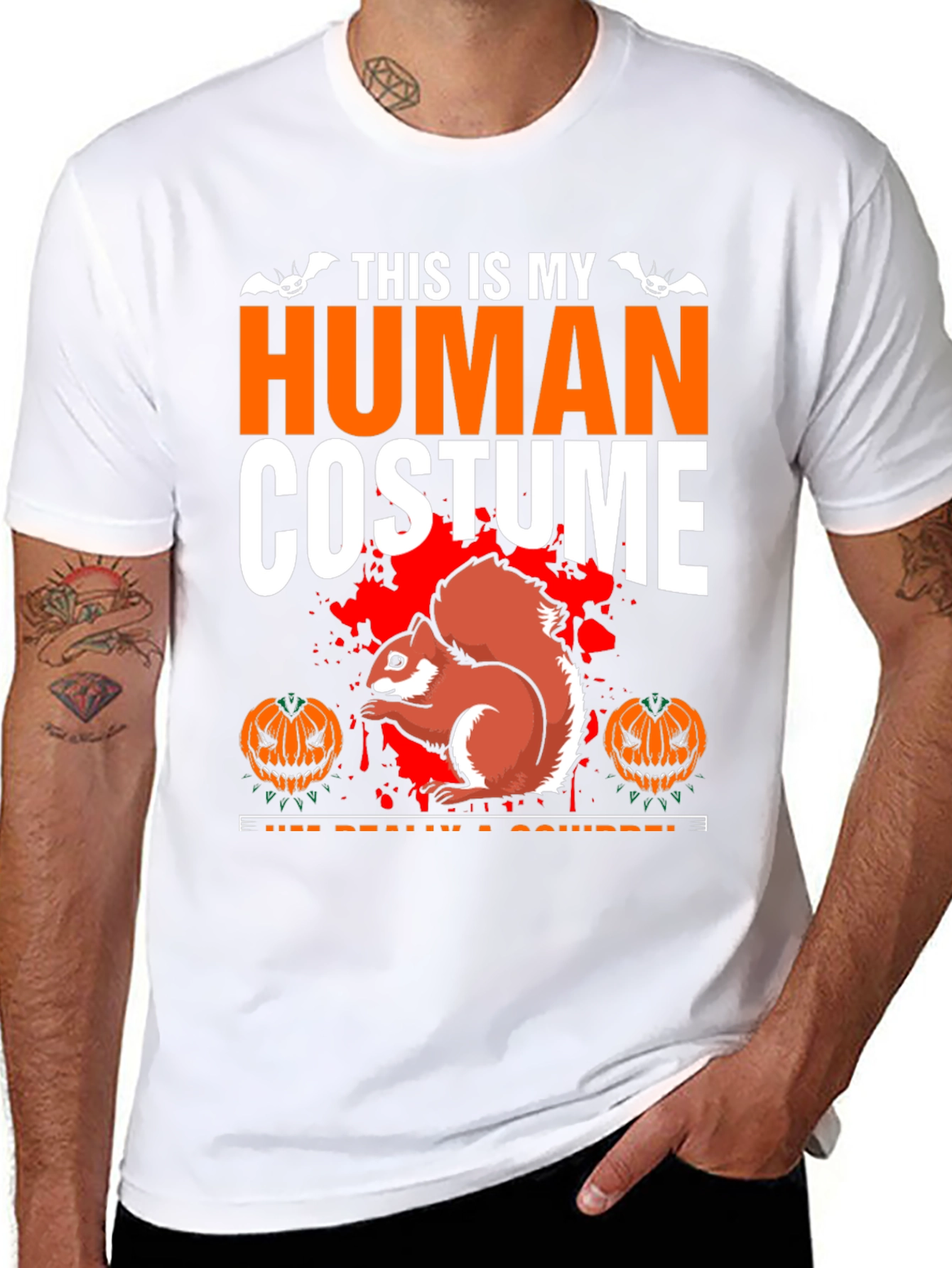 Squirrel Halloween Costume T-Shirt
