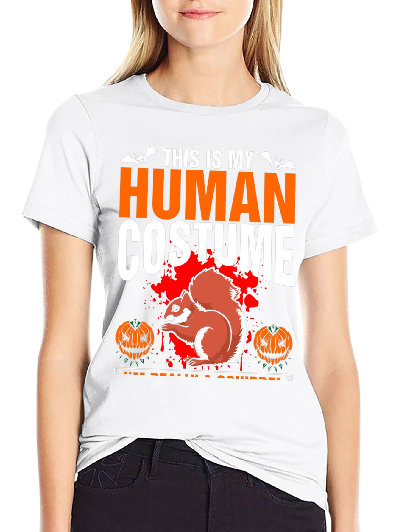 Squirrel Halloween Costume T-Shirt