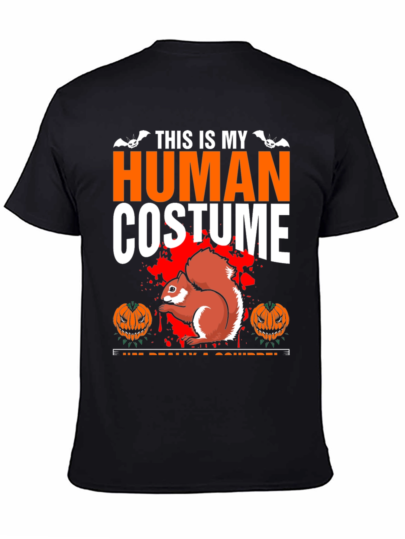 Squirrel Halloween Costume T-Shirt