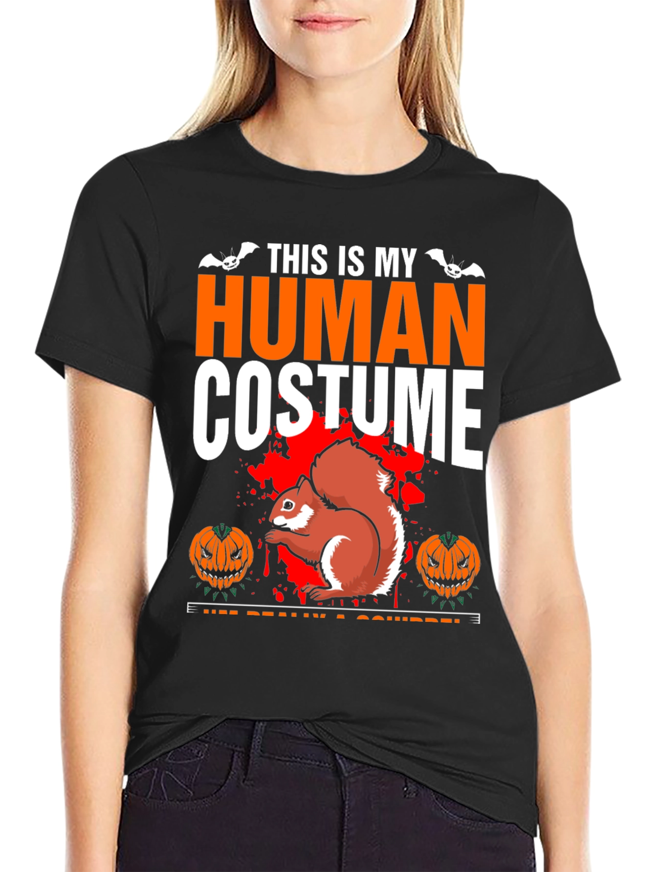 Squirrel Halloween Costume T-Shirt