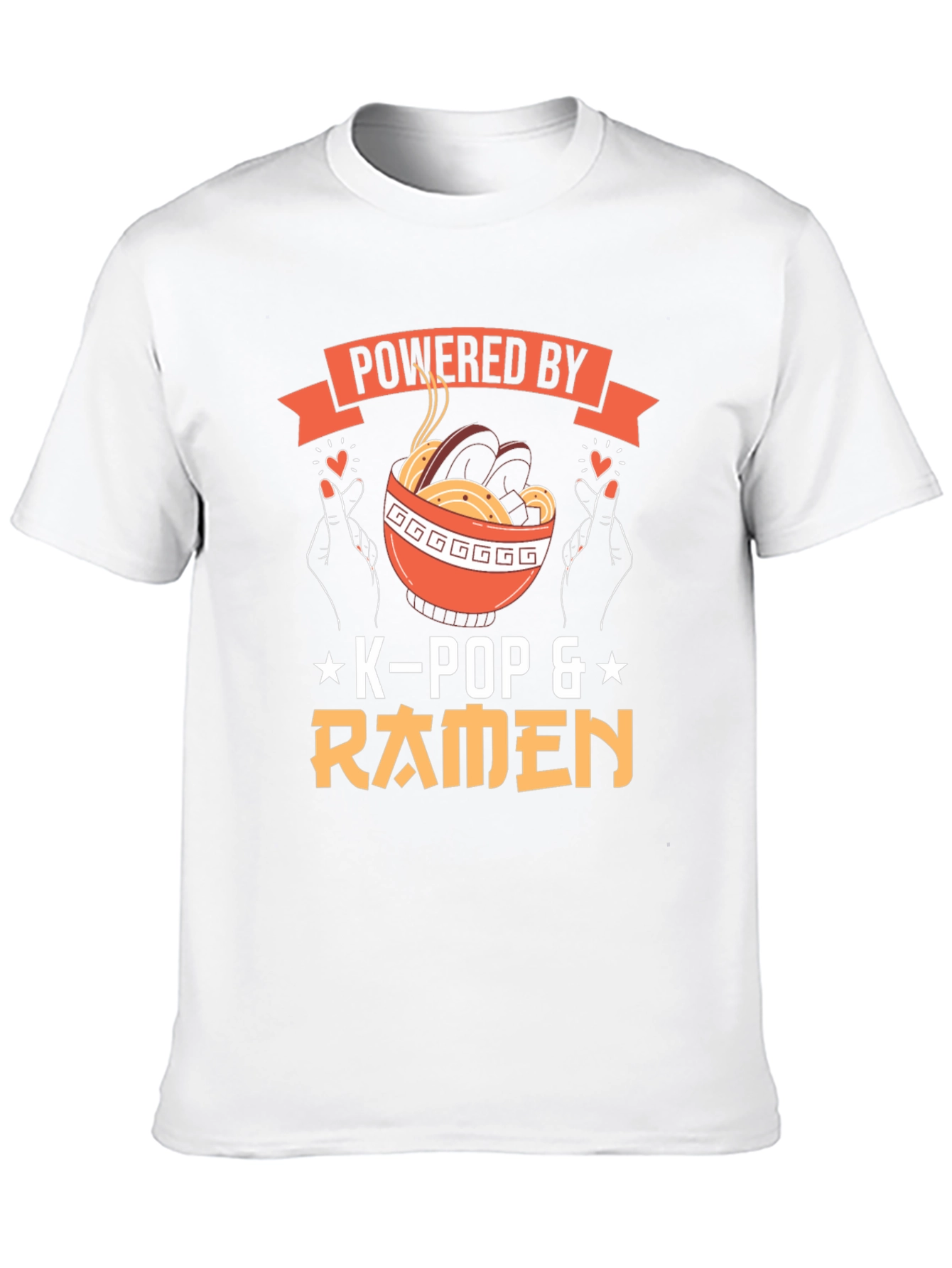 Powered by K-Pop & Ramen T-Shirt