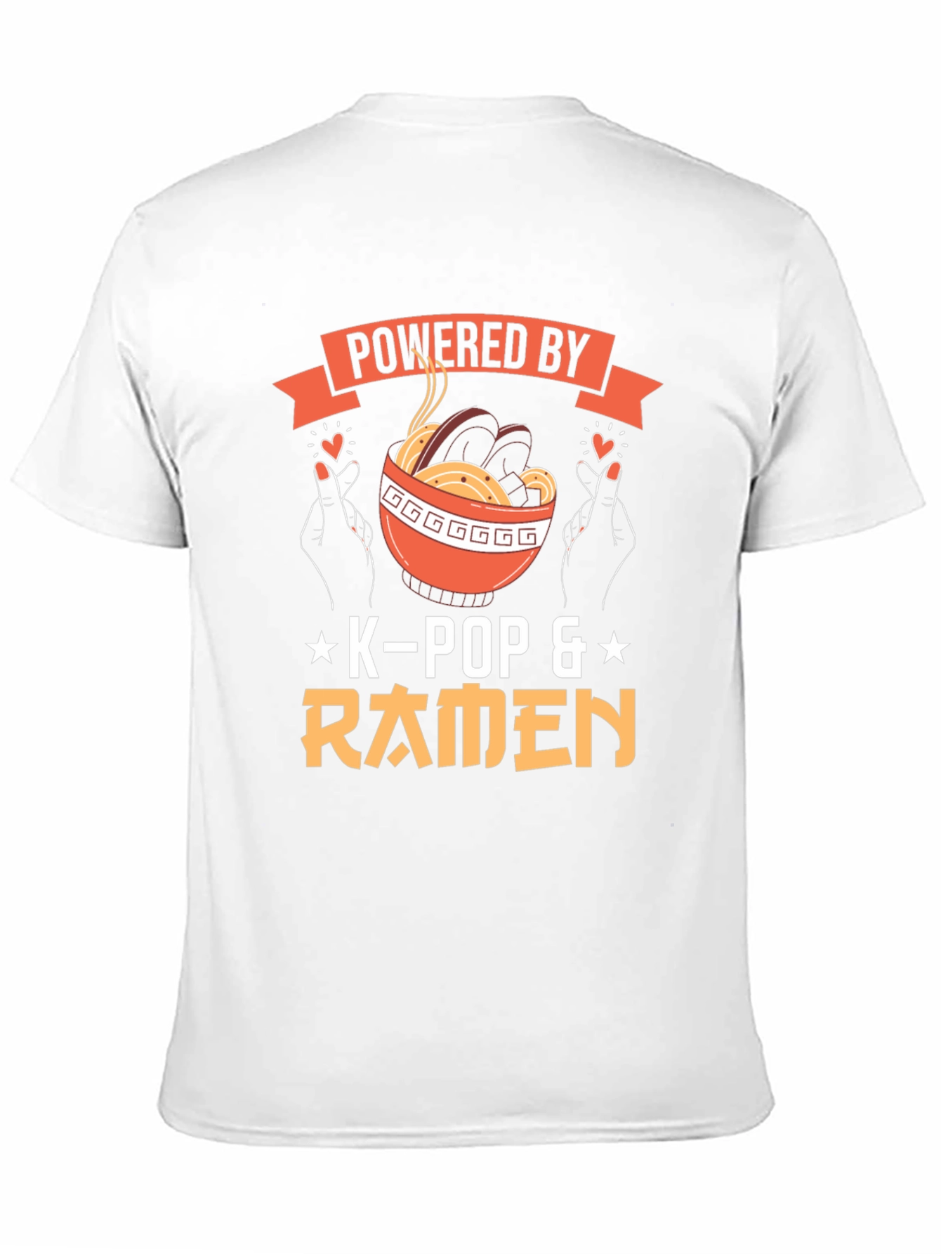 Powered by K-Pop & Ramen T-Shirt