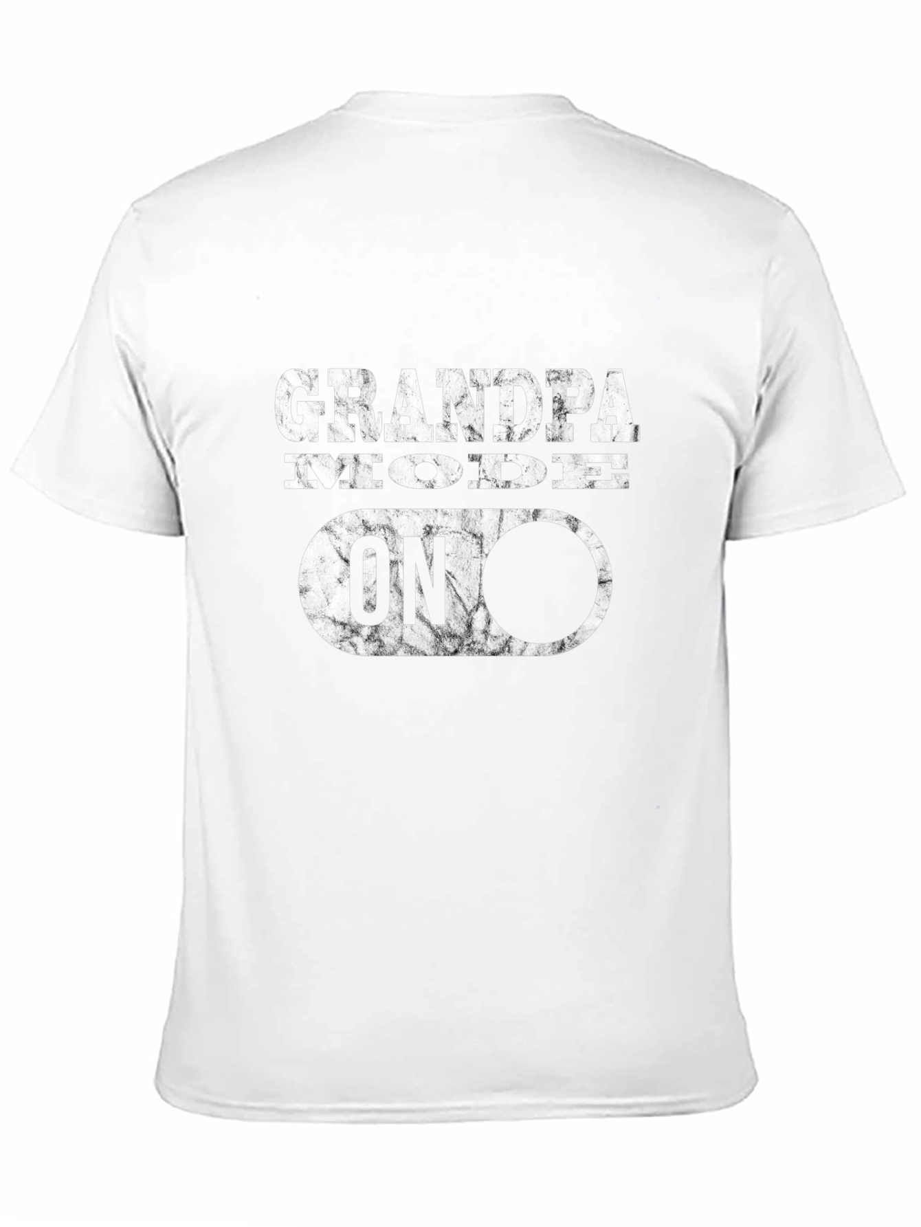 Grandpa Mode On Graphic Tee - Black