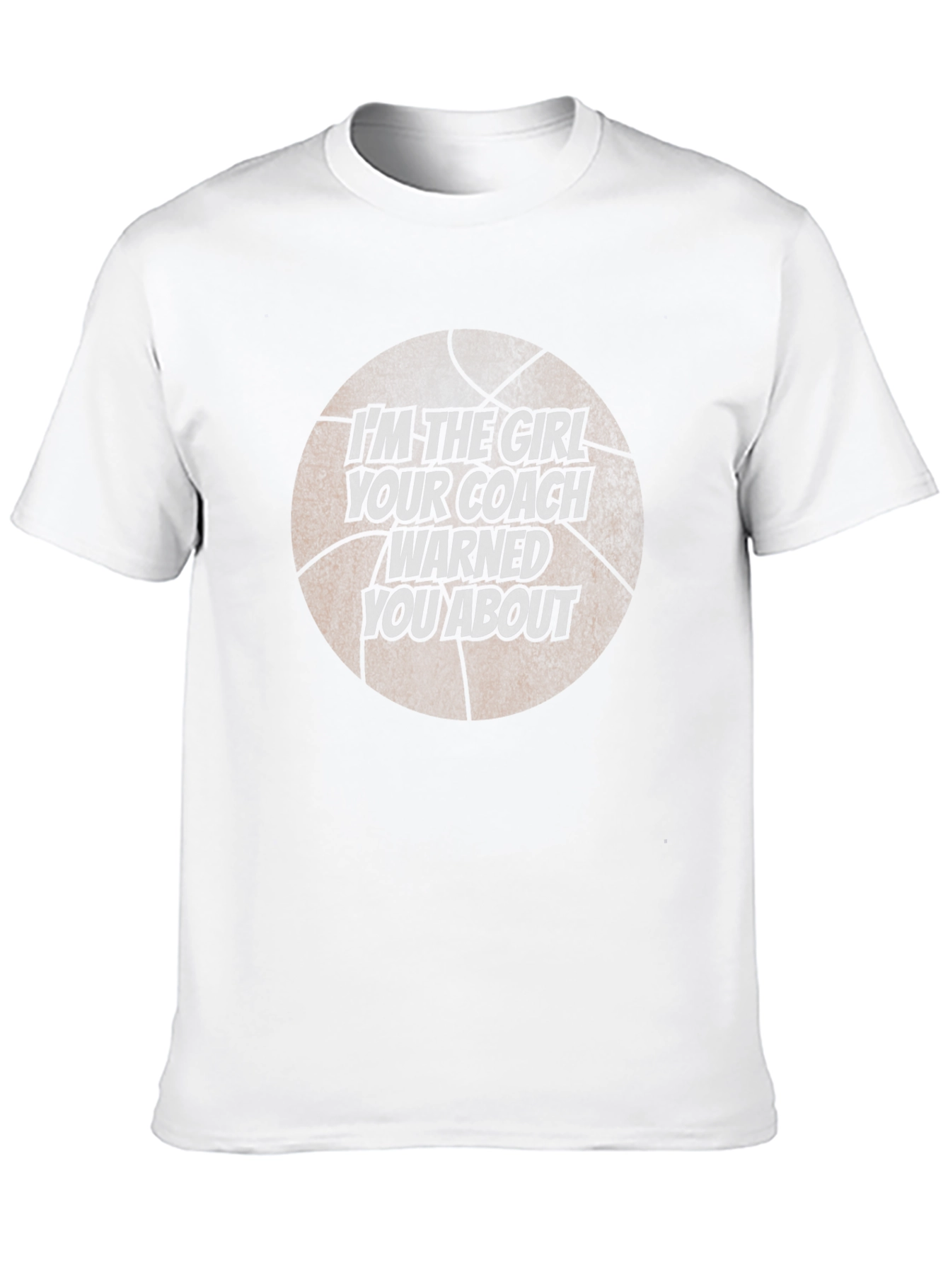 Im The Girl T-Shirt - Basketball