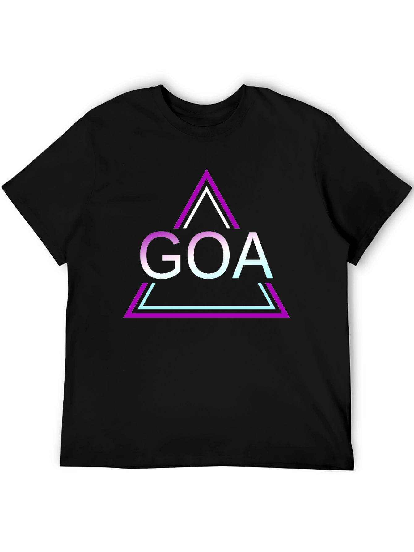 GOA Triangle Graphic Tee - Cool and Trendy