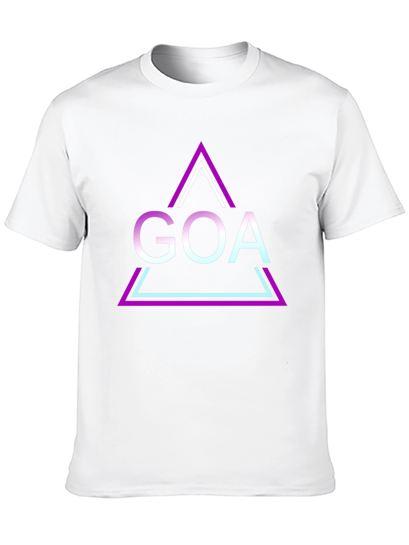 GOA Triangle Graphic Tee - Cool and Trendy