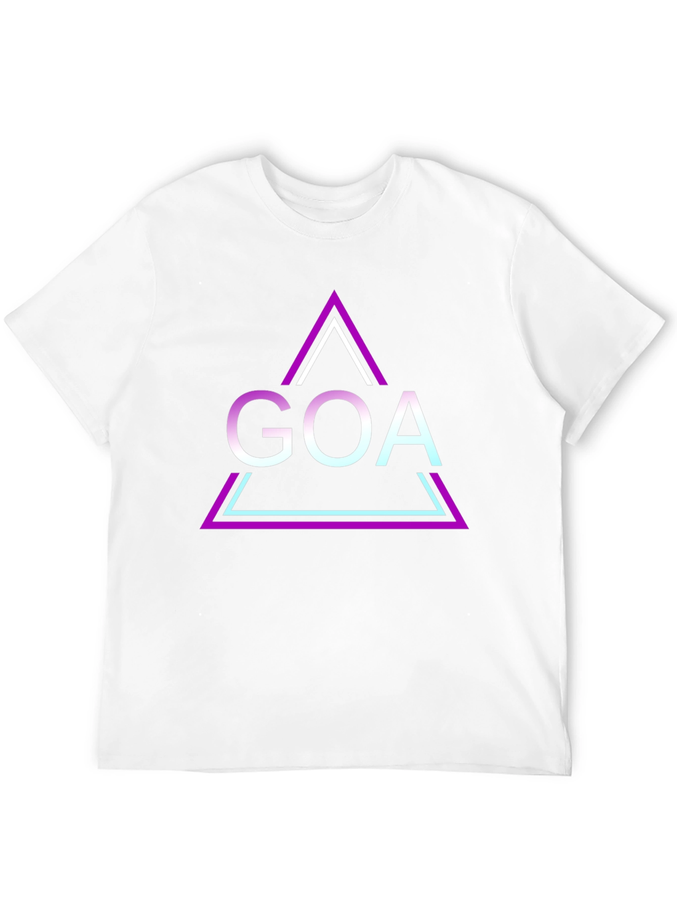 GOA Triangle Graphic Tee - Cool and Trendy