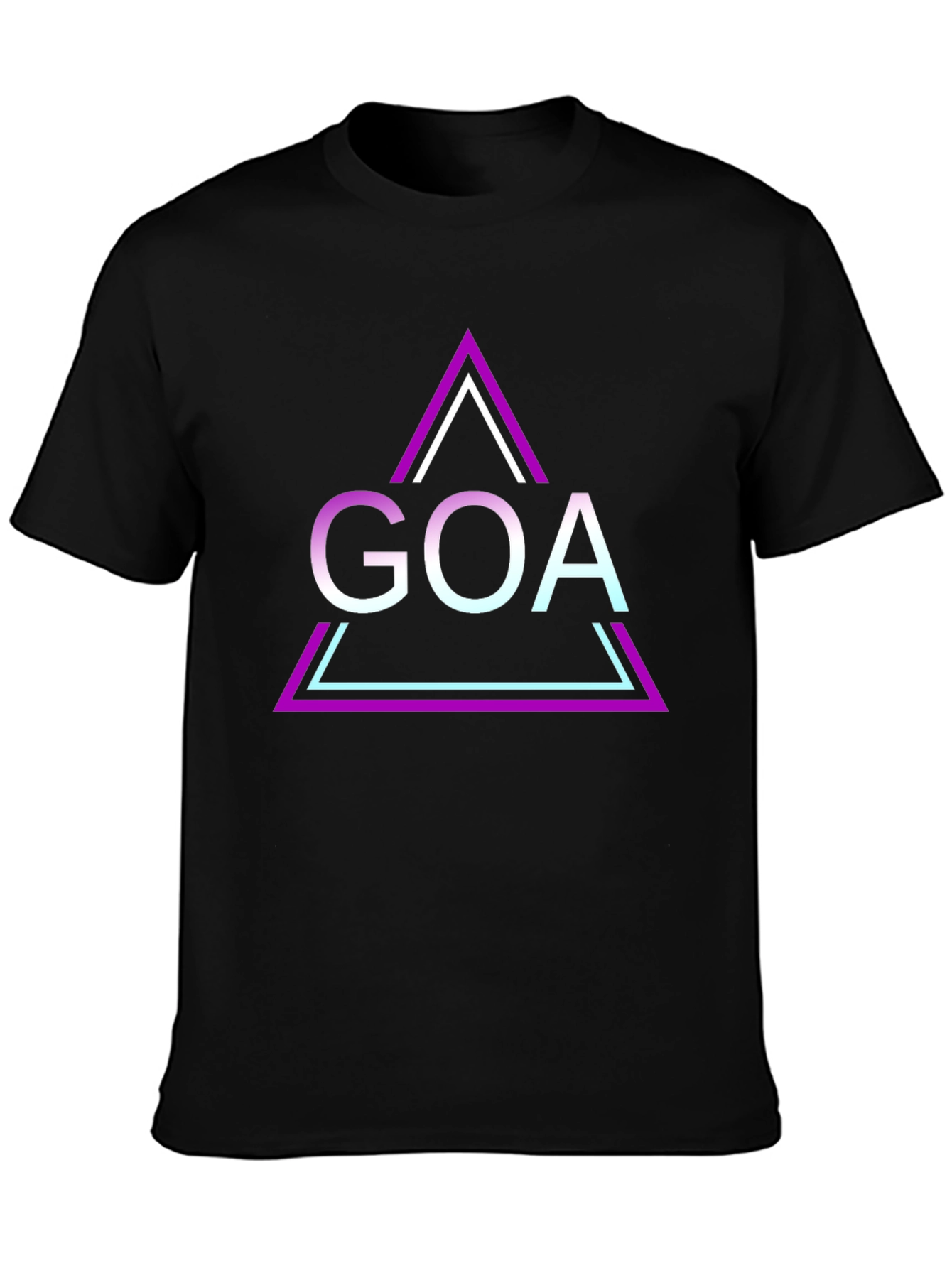GOA Triangle Graphic Tee - Cool and Trendy