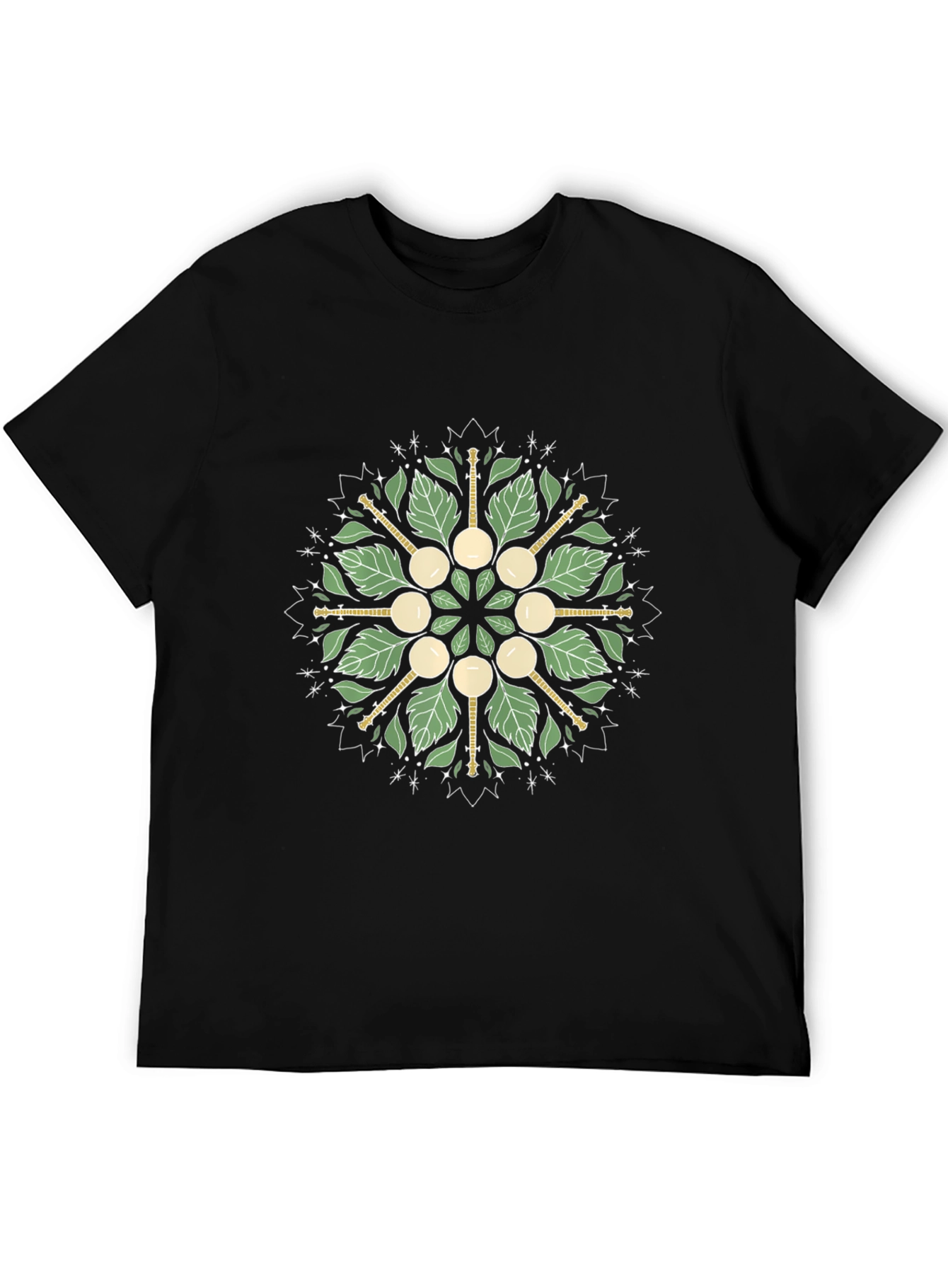 Banjo Mandala Graphic Tee - Unique Music Lovers T-Shirt