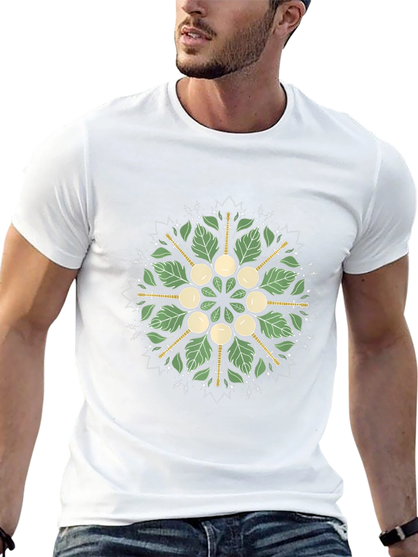 Banjo Mandala Graphic Tee - Unique Music Lovers T-Shirt