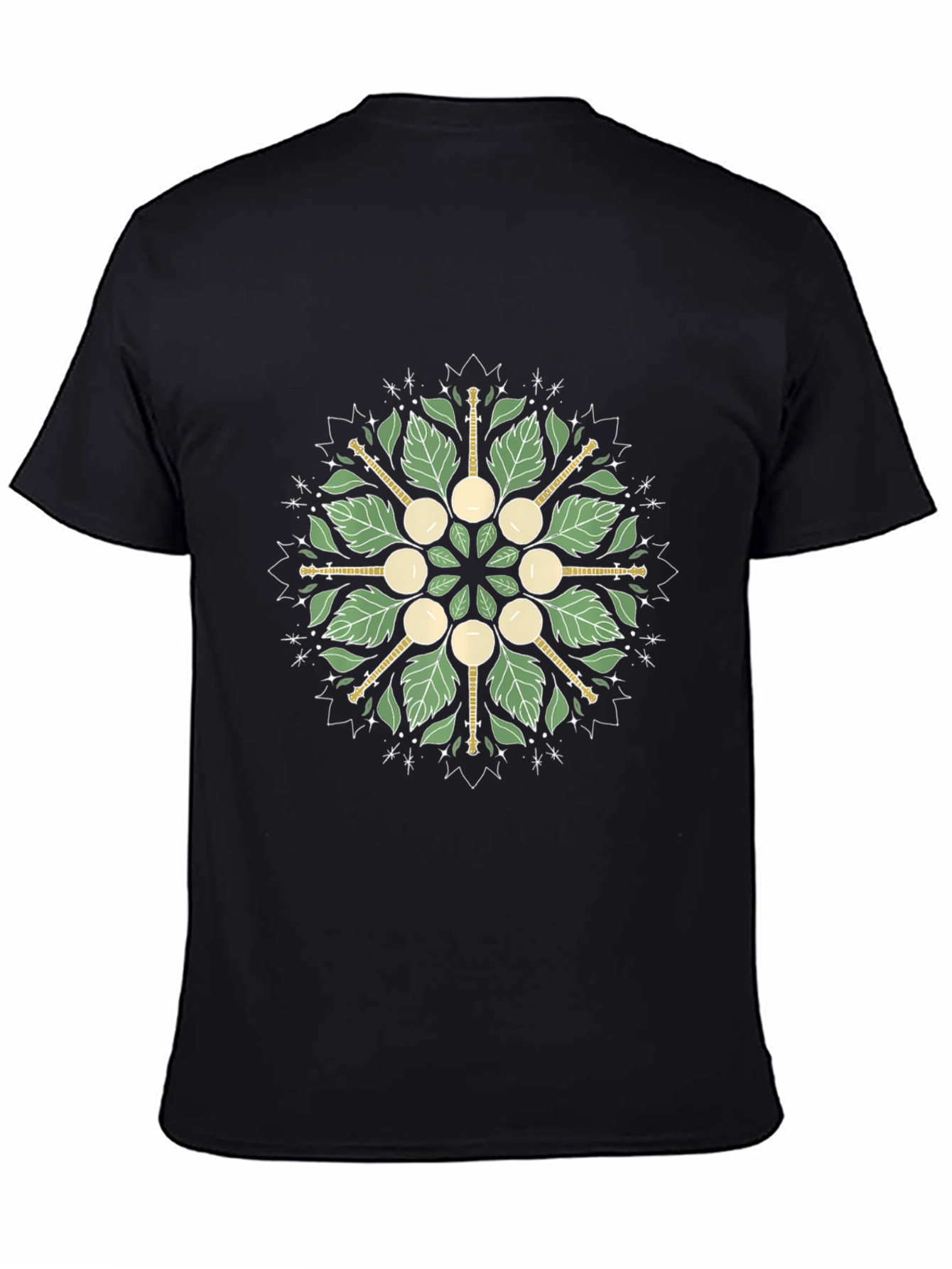 Banjo Mandala Graphic Tee - Unique Music Lovers T-Shirt
