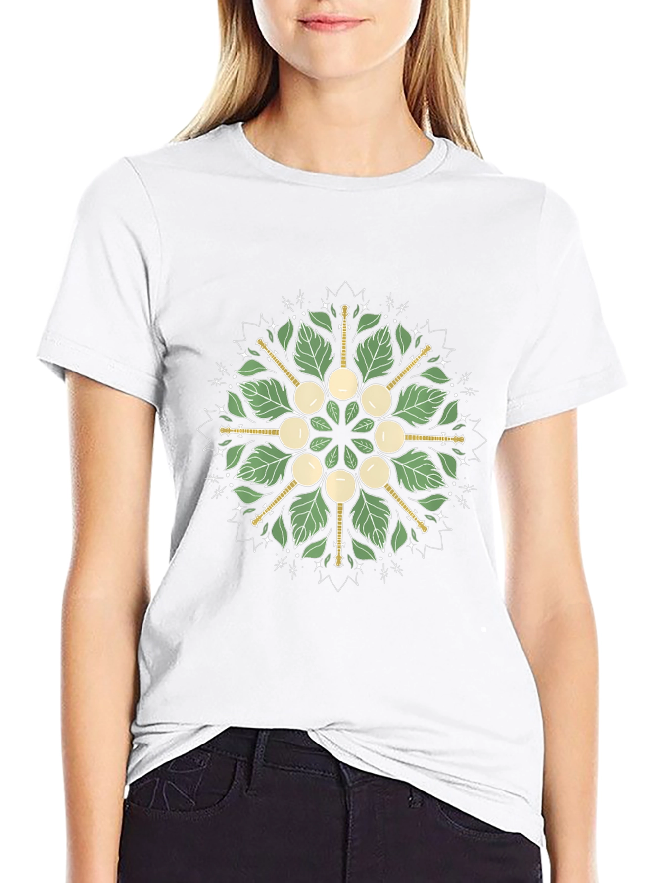 Banjo Mandala Graphic Tee - Unique Music Lovers T-Shirt