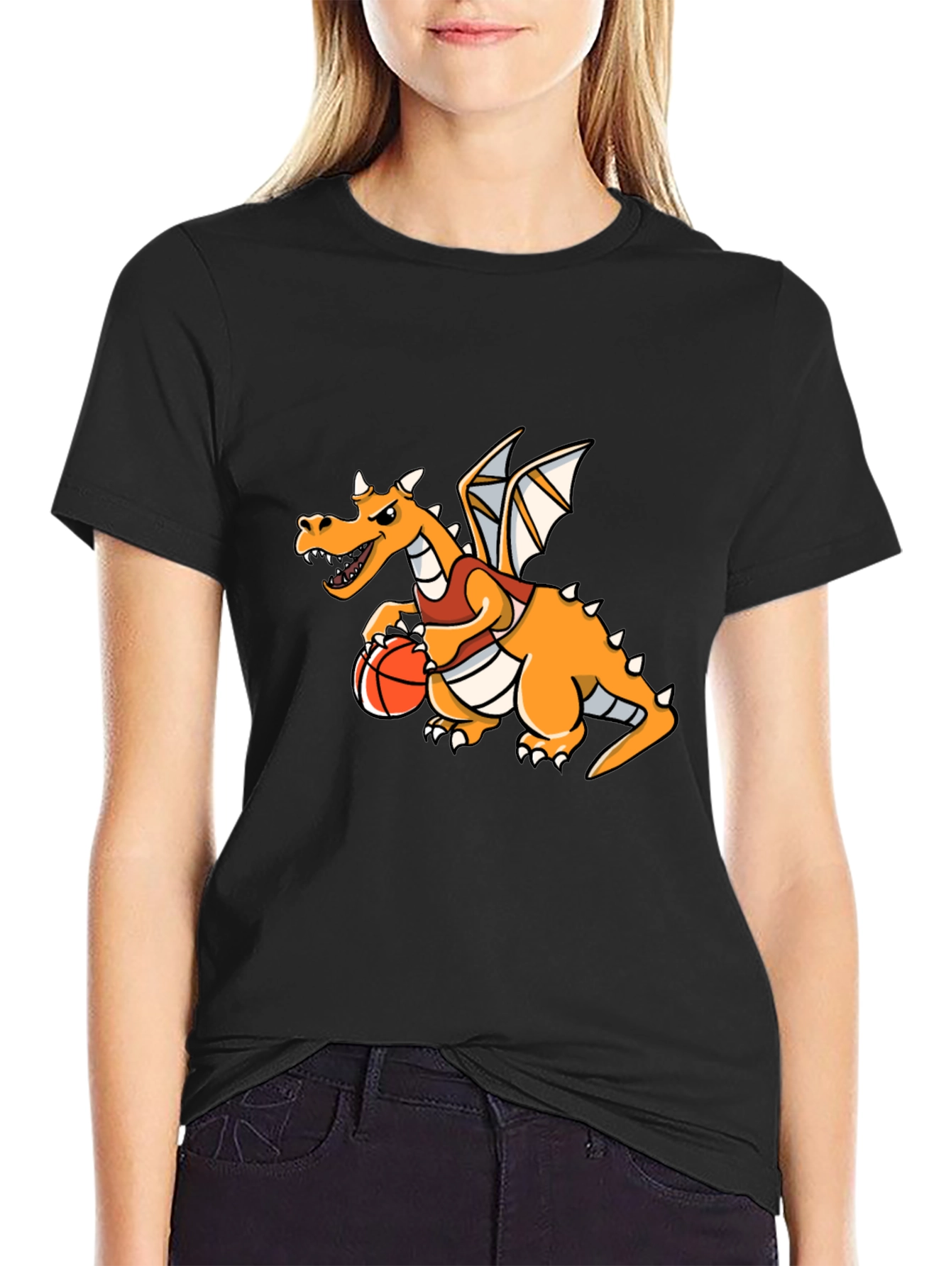 Dragon Basketball Graphic Tee