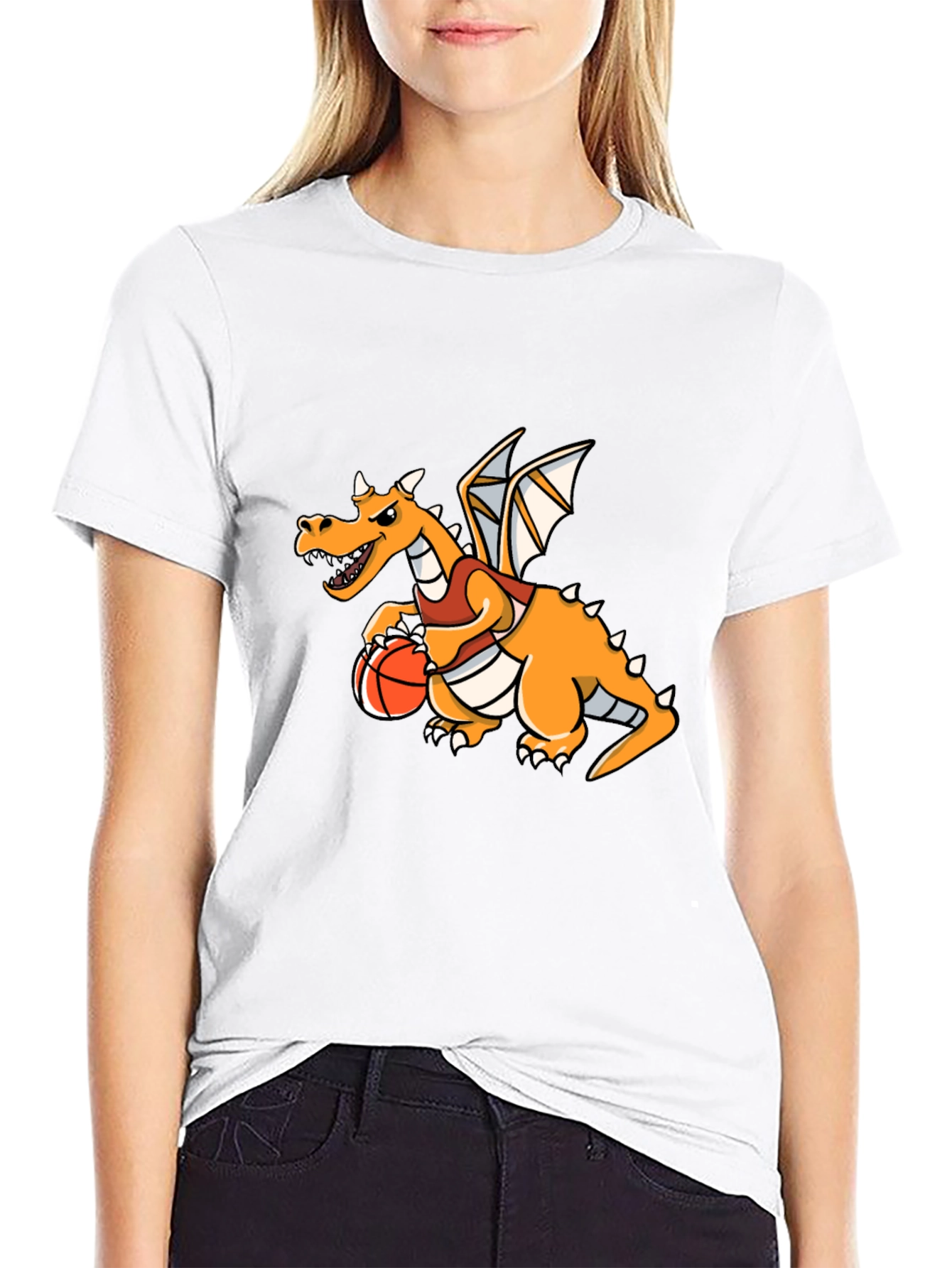 Dragon Basketball Graphic Tee
