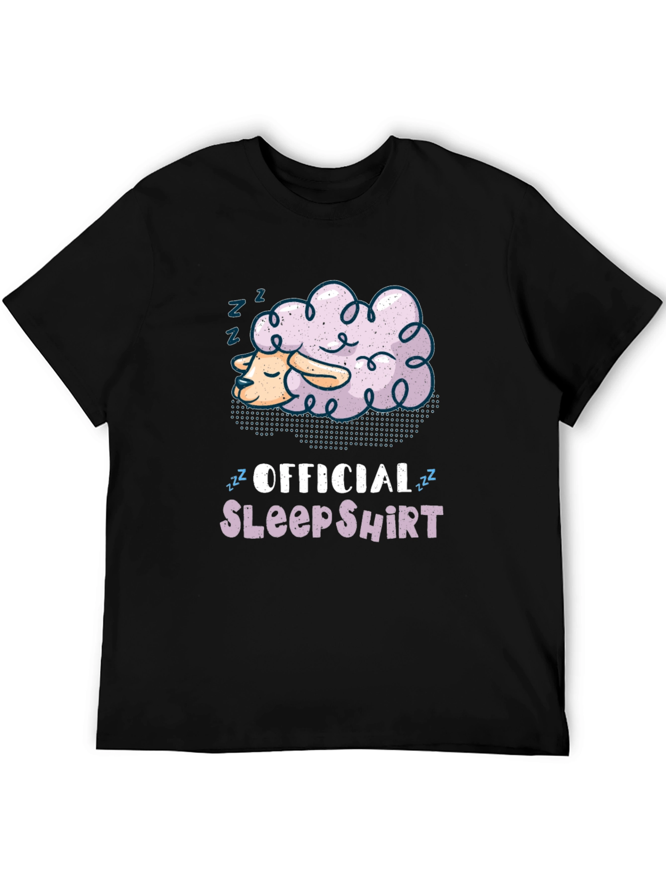 Official Sleep Shirt Funny Sheep T-Shirt