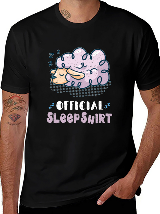 Official Sleep Shirt Funny Sheep T-Shirt