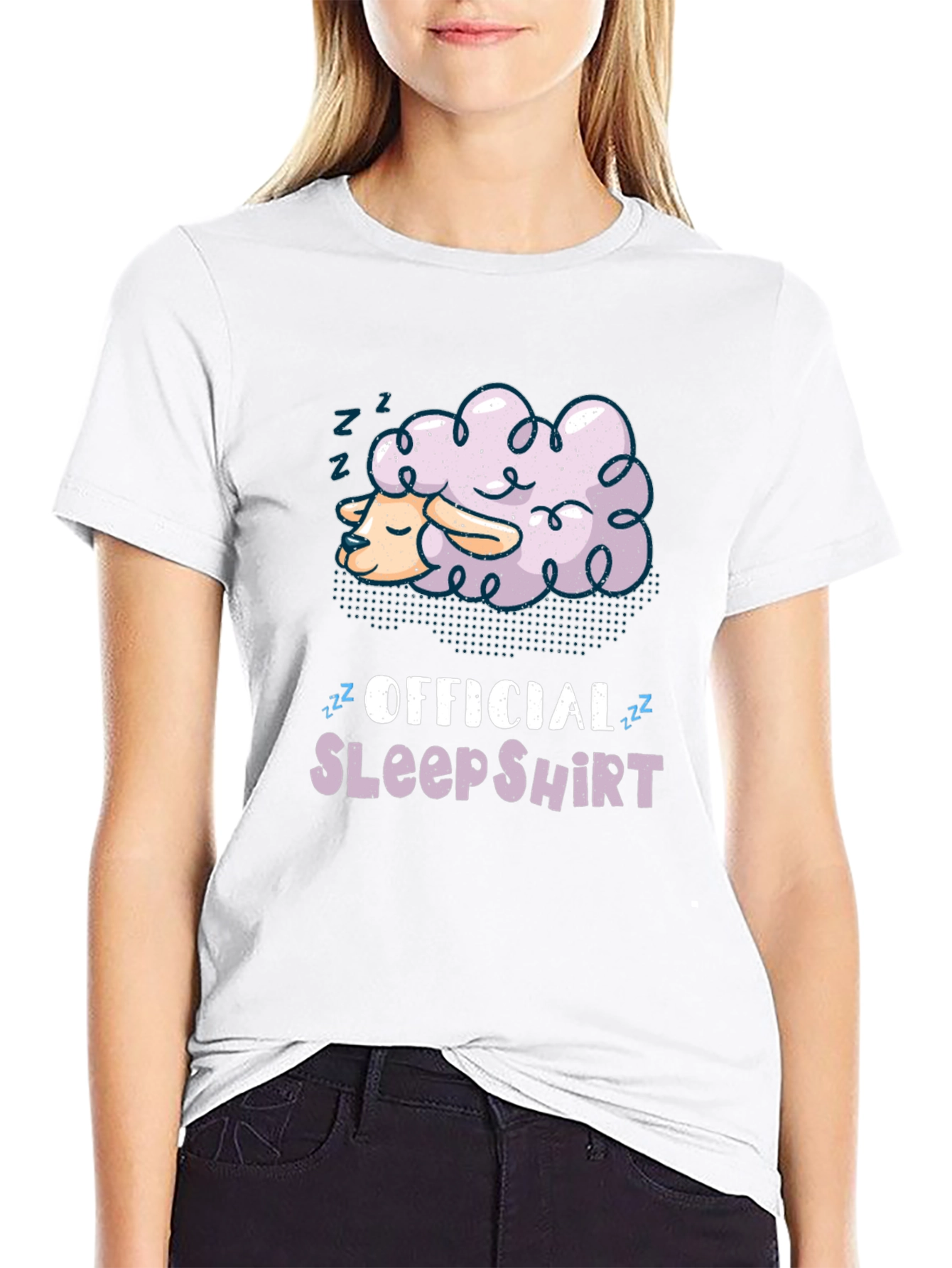 Official Sleep Shirt Funny Sheep T-Shirt