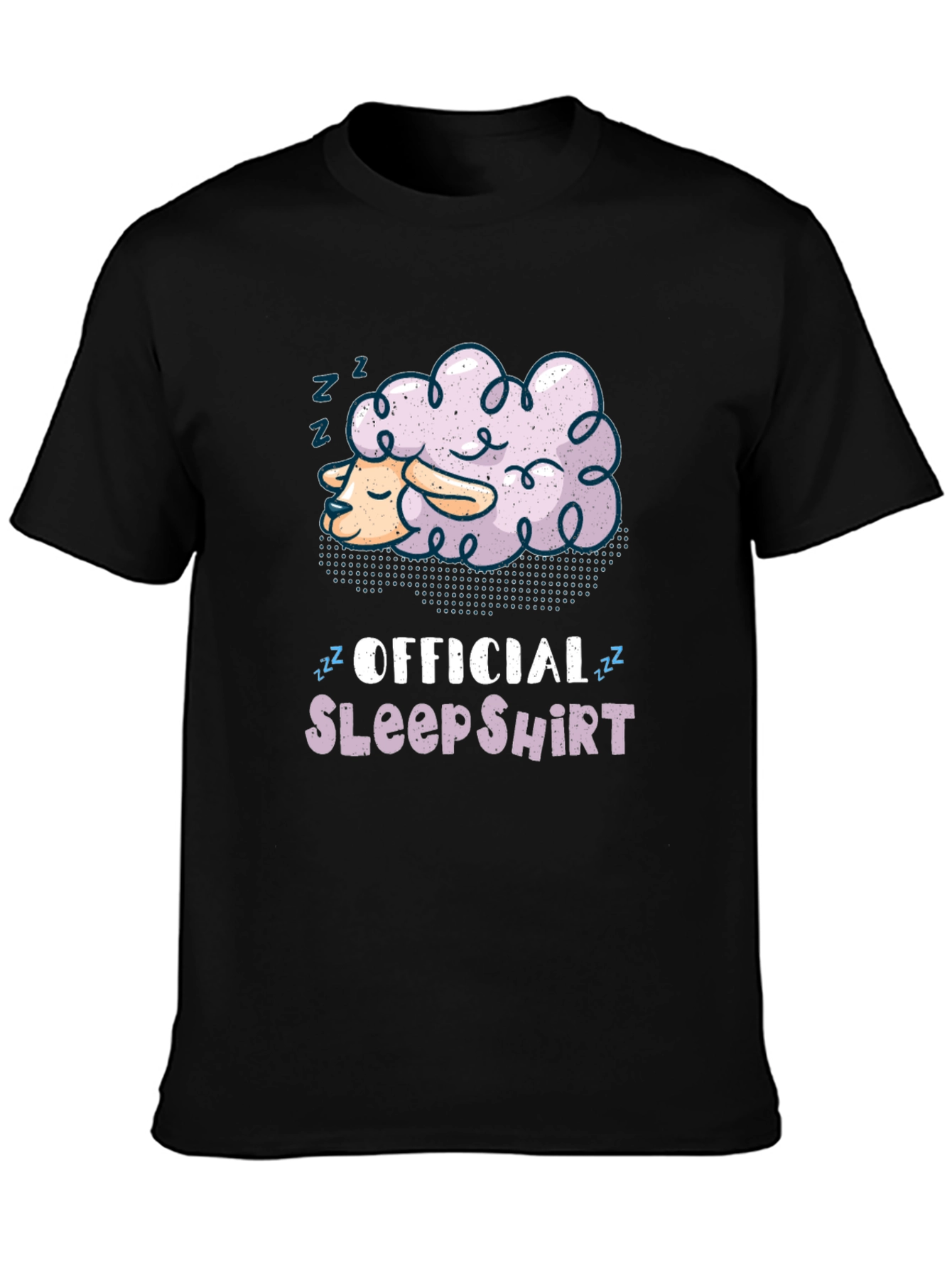 Official Sleep Shirt Funny Sheep T-Shirt
