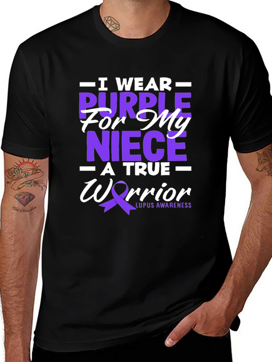 Purple Niece Lupus Awareness T-Shirt