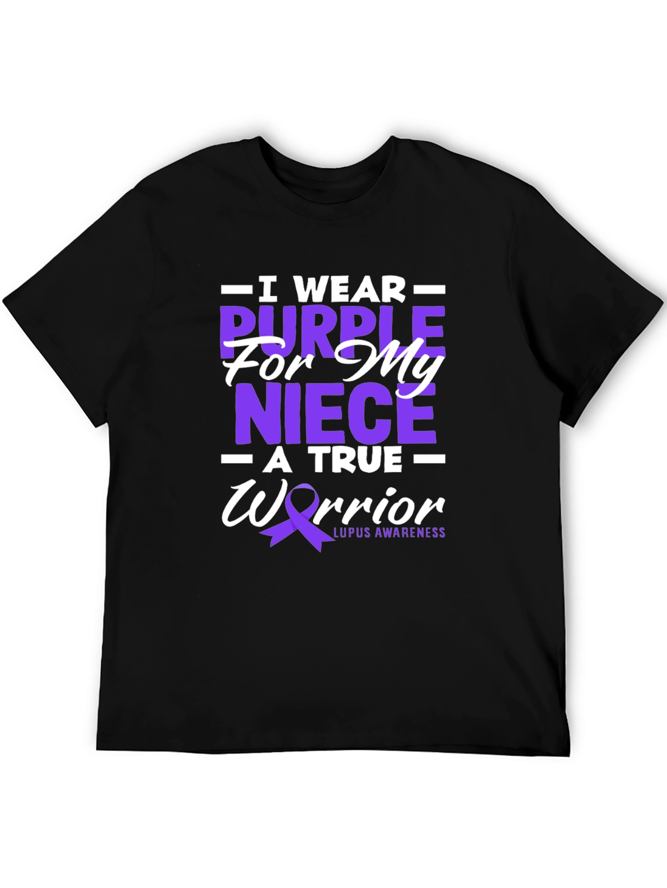 Purple Niece Lupus Awareness T-Shirt