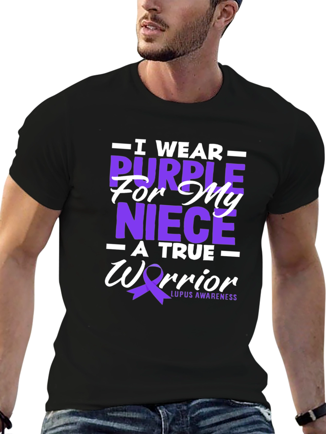 Purple Niece Lupus Awareness T-Shirt