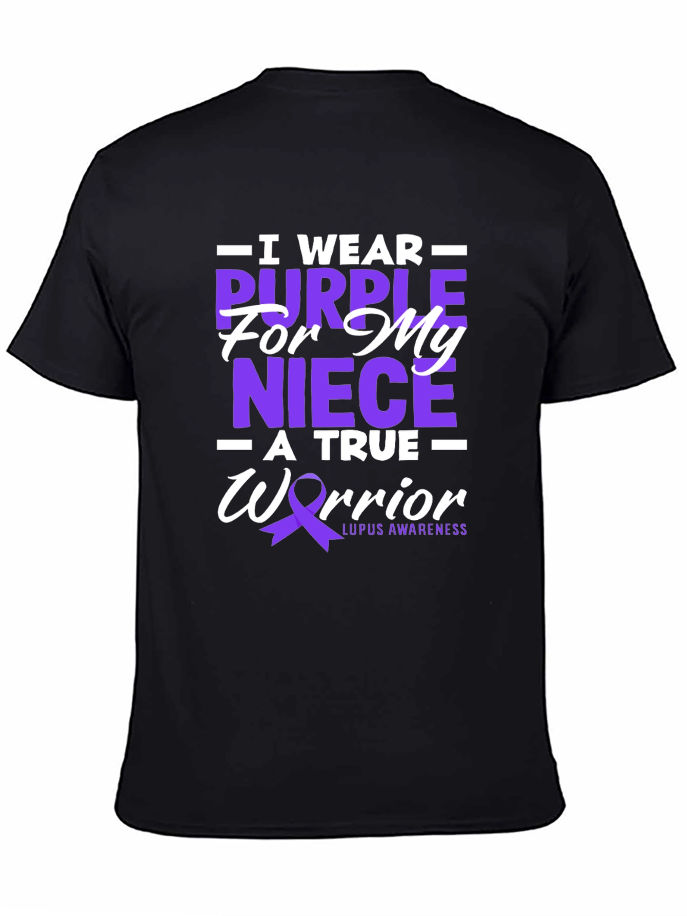 Purple Niece Lupus Awareness T-Shirt