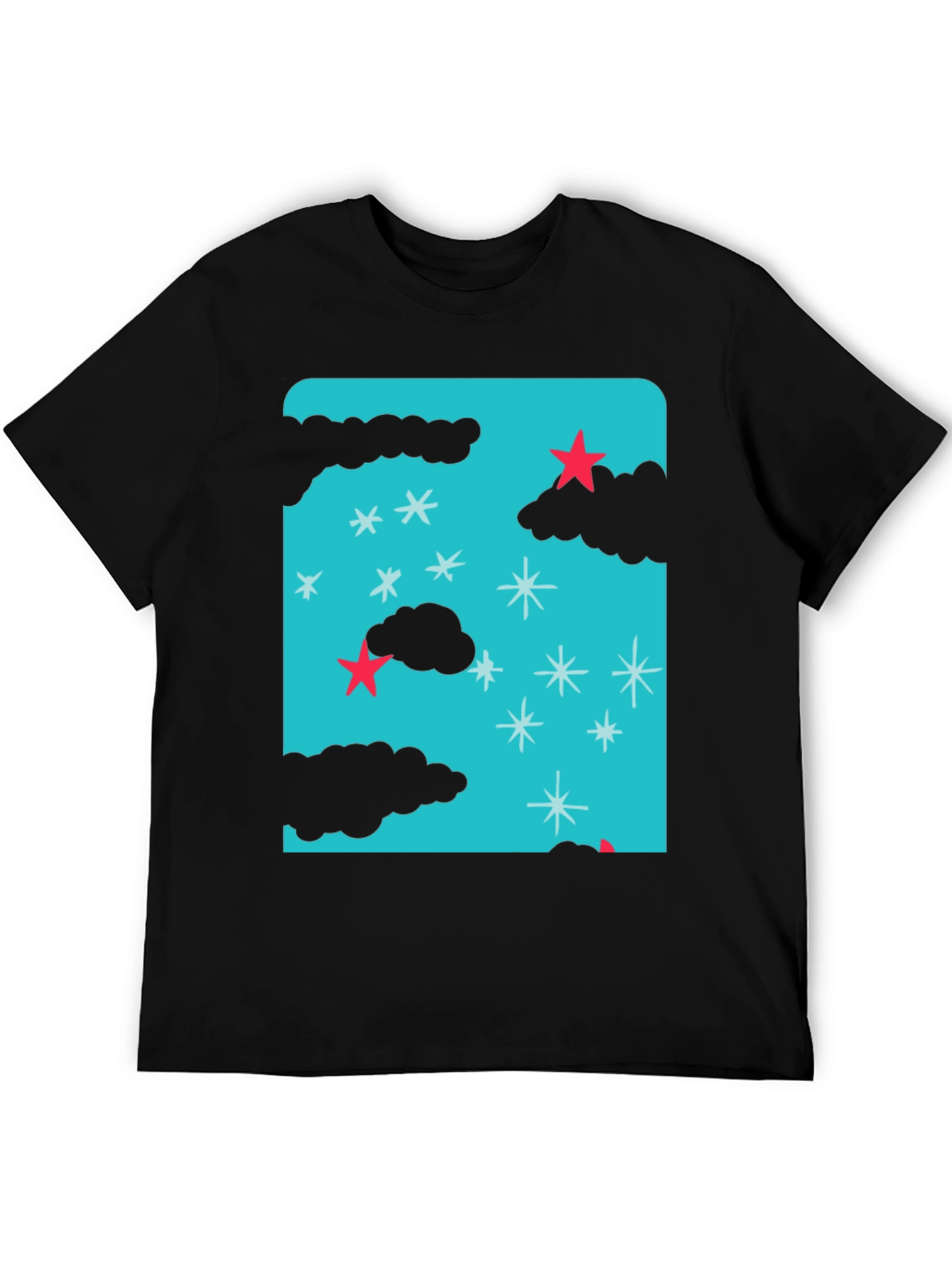 Starry Night T-Shirt - Fun Graphic Tee