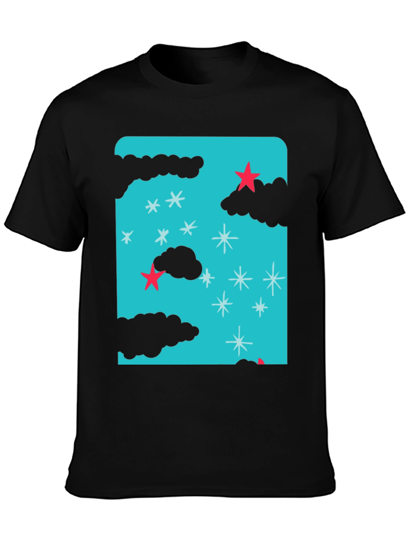 Starry Night T-Shirt - Fun Graphic Tee